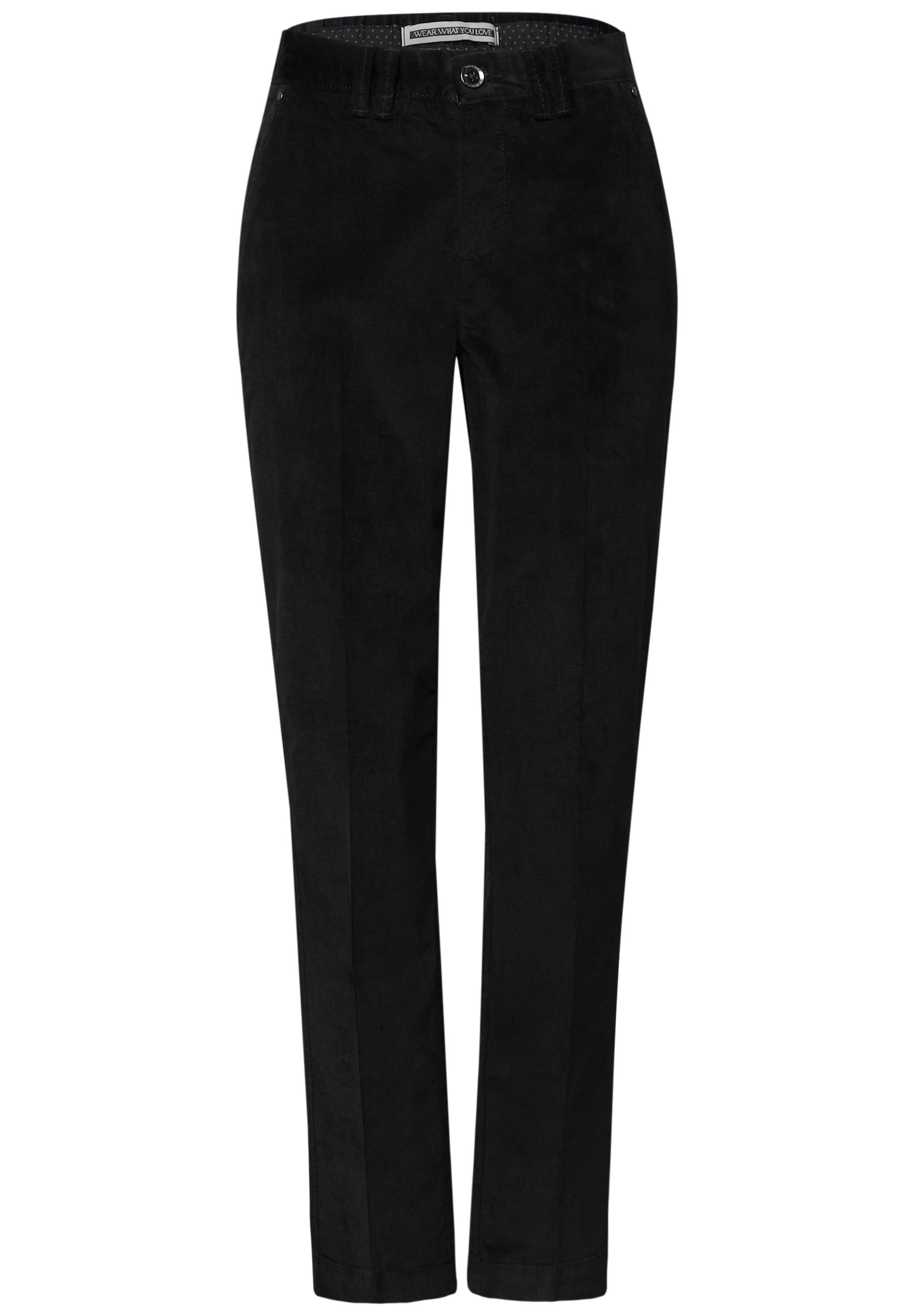 STREET ONE Chinohose »Velvet«, mit Taschen