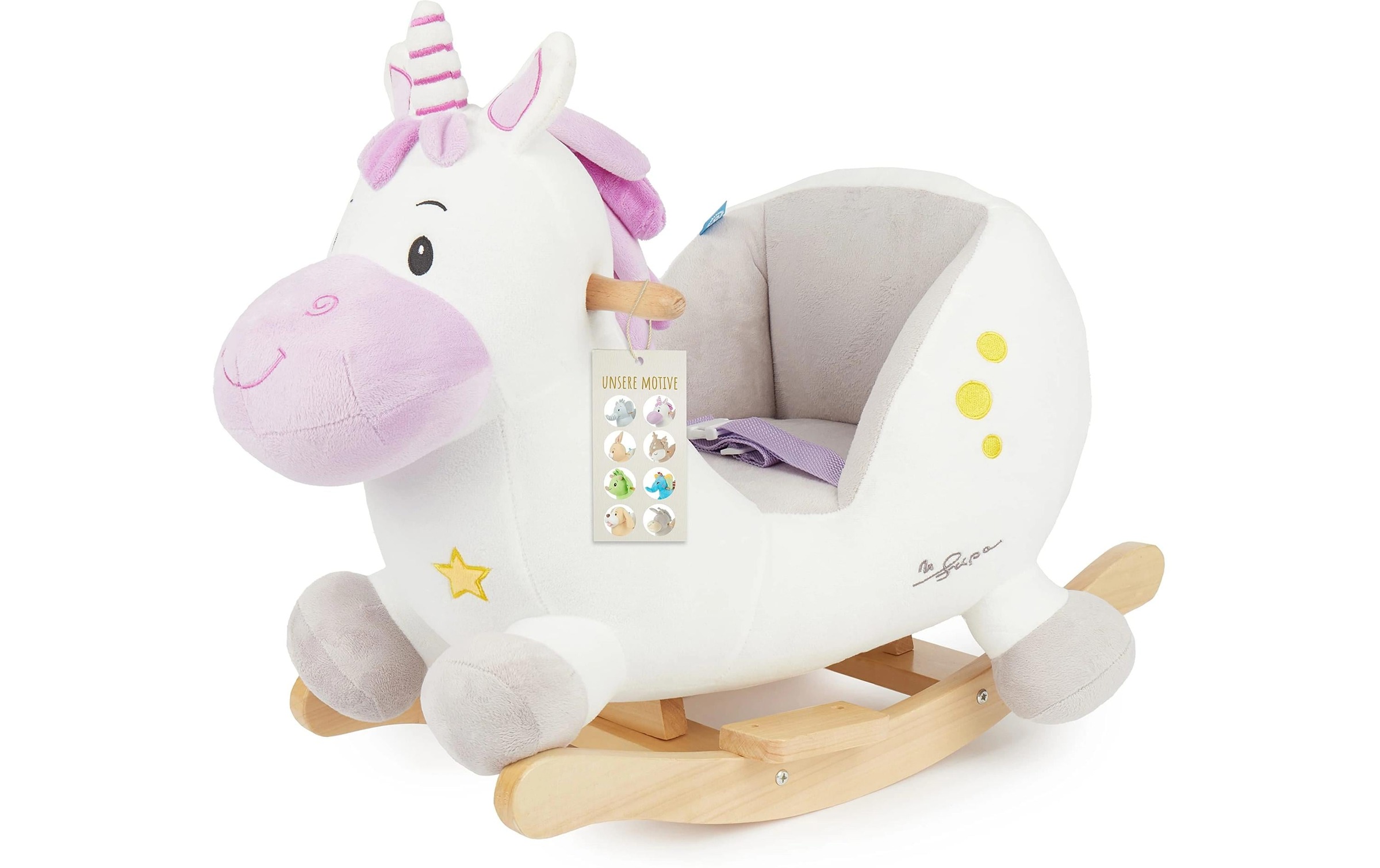BIECO Schaukelpferd "Einhorn"