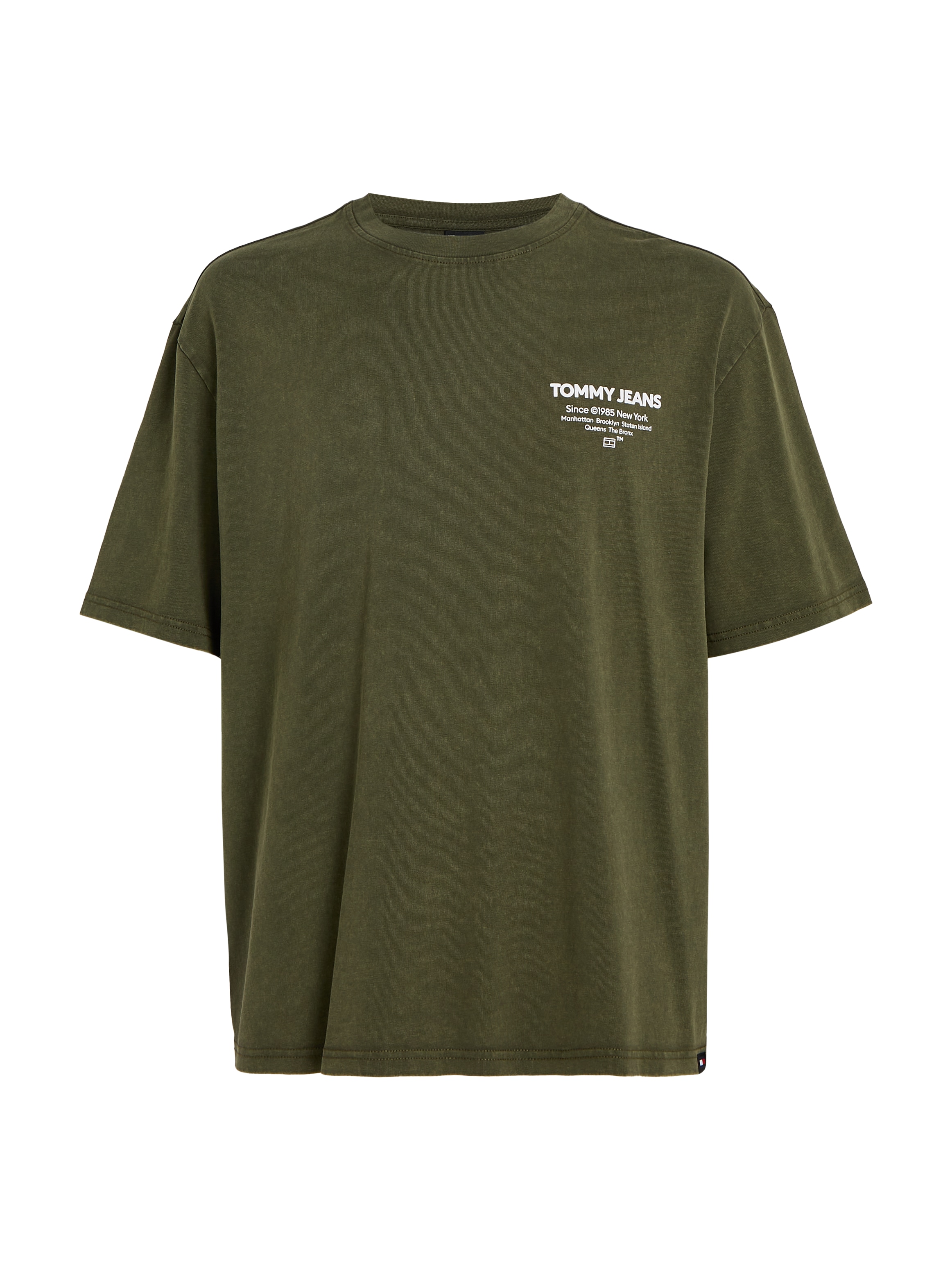 Tommy Jeans T-Shirt »TJM REG WASHED ESSENTIAL TJ TEE«, mit Rückenprint
