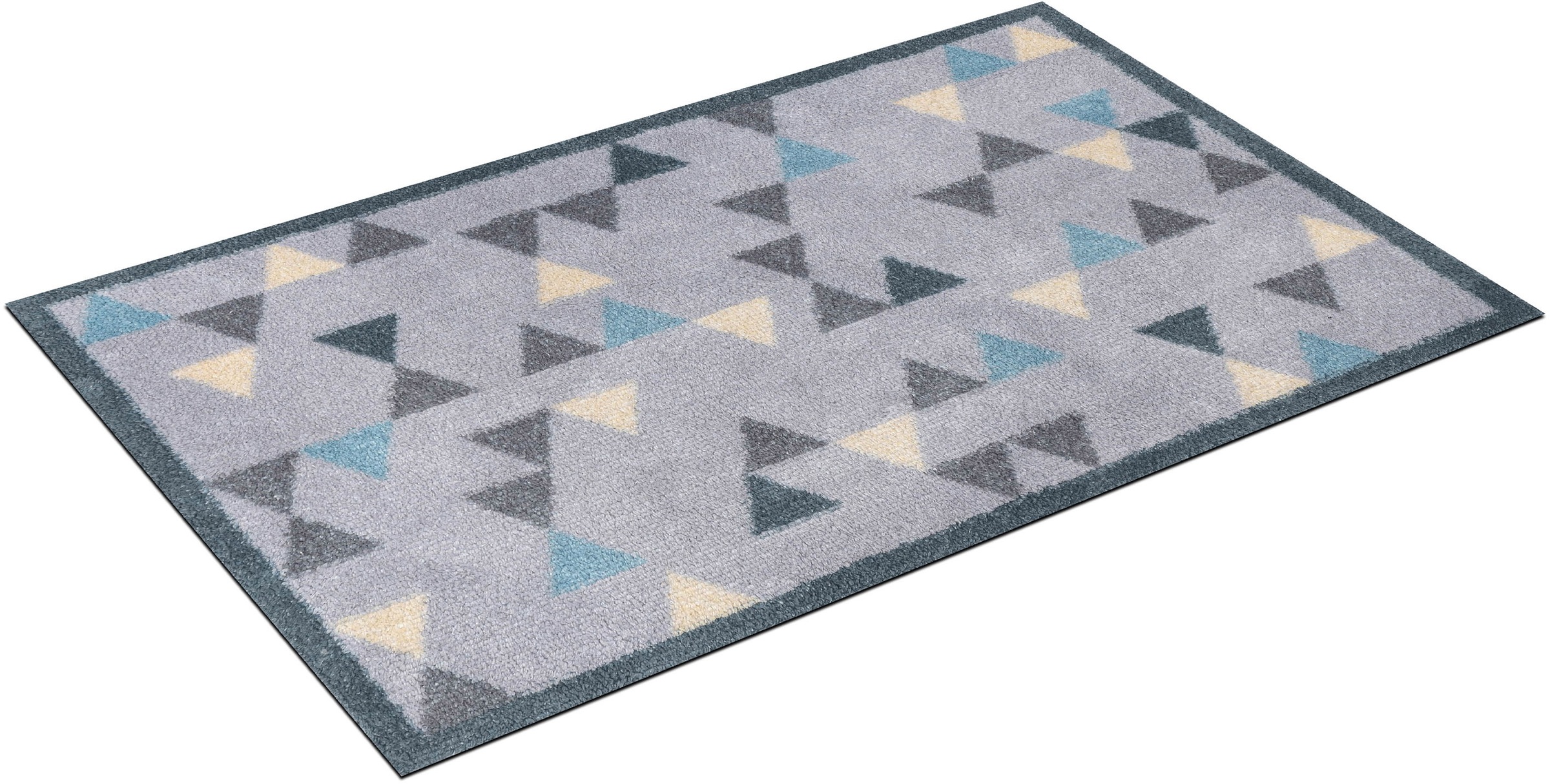 wash+dry by Kleen-Tex Teppich »Triangles«, rechteckig, 9 mm Höhe