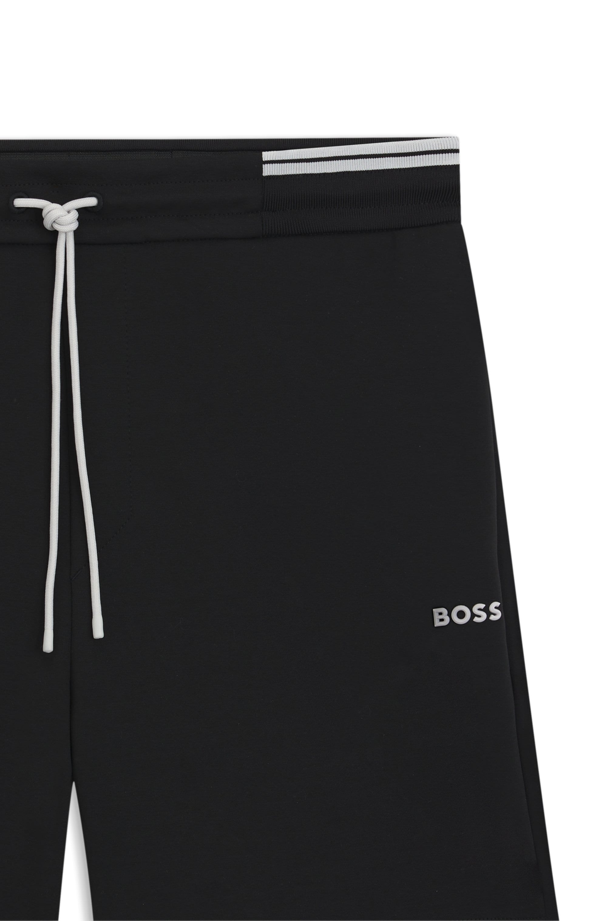 BOSS GREEN Sweatshorts »Shorts Zone«, mit Streifendetails