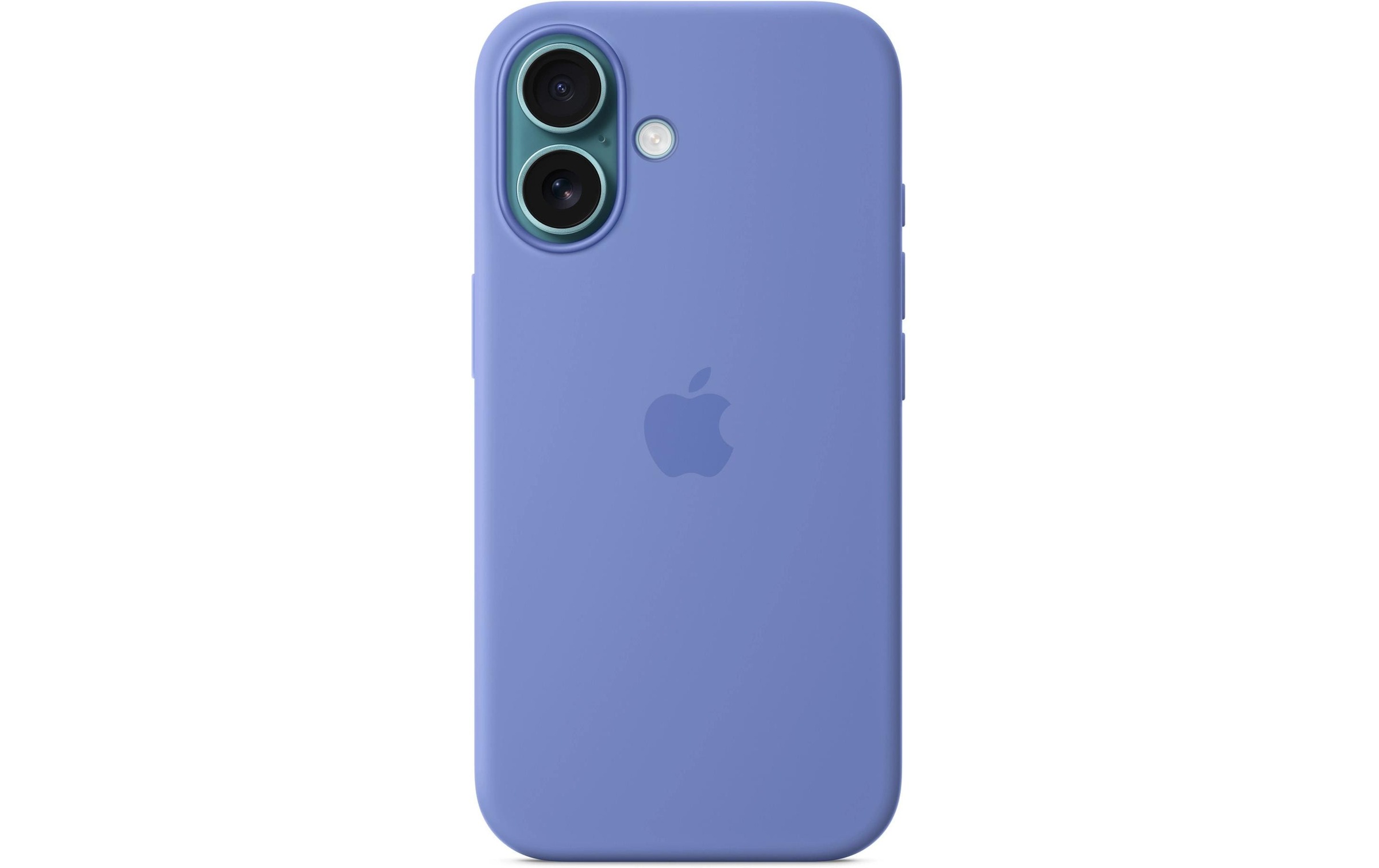 Apple Smartphone Silikon Case mit MagSafe, iPhone 16, Veilchen