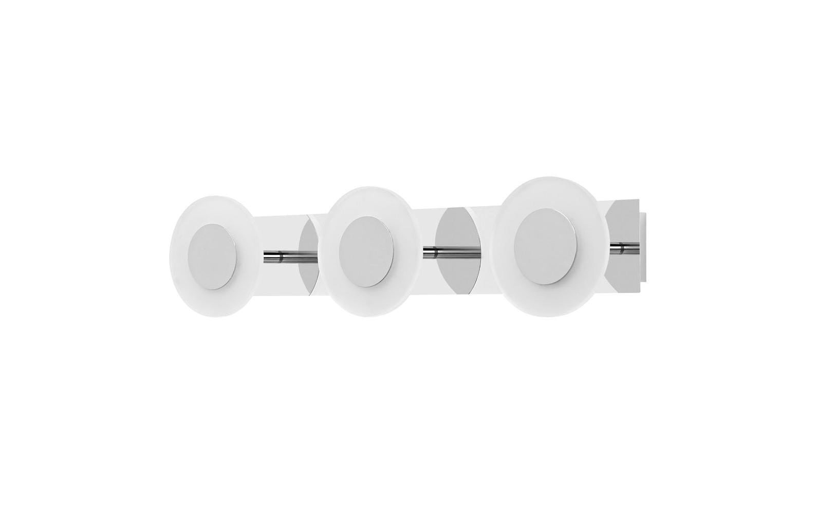 LED Deckenleuchte »SMART+ Orbis Wave, 3 x 5 W, Chrome, 52 cm« Kaltweiss Neutralweiss Tageslichtweiss Warmweiss
