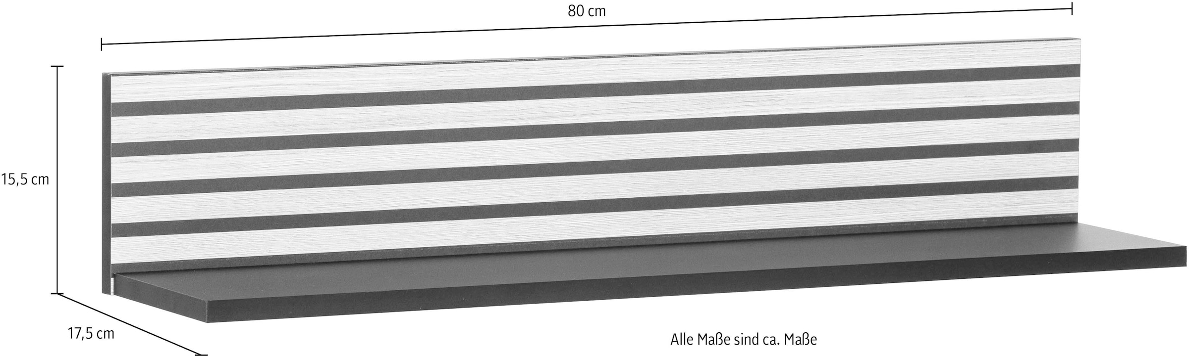 Schildmeyer Wandboard »Ekko, Breite 70 cm«, Rückwand mit Akustikprint, Wandmontage