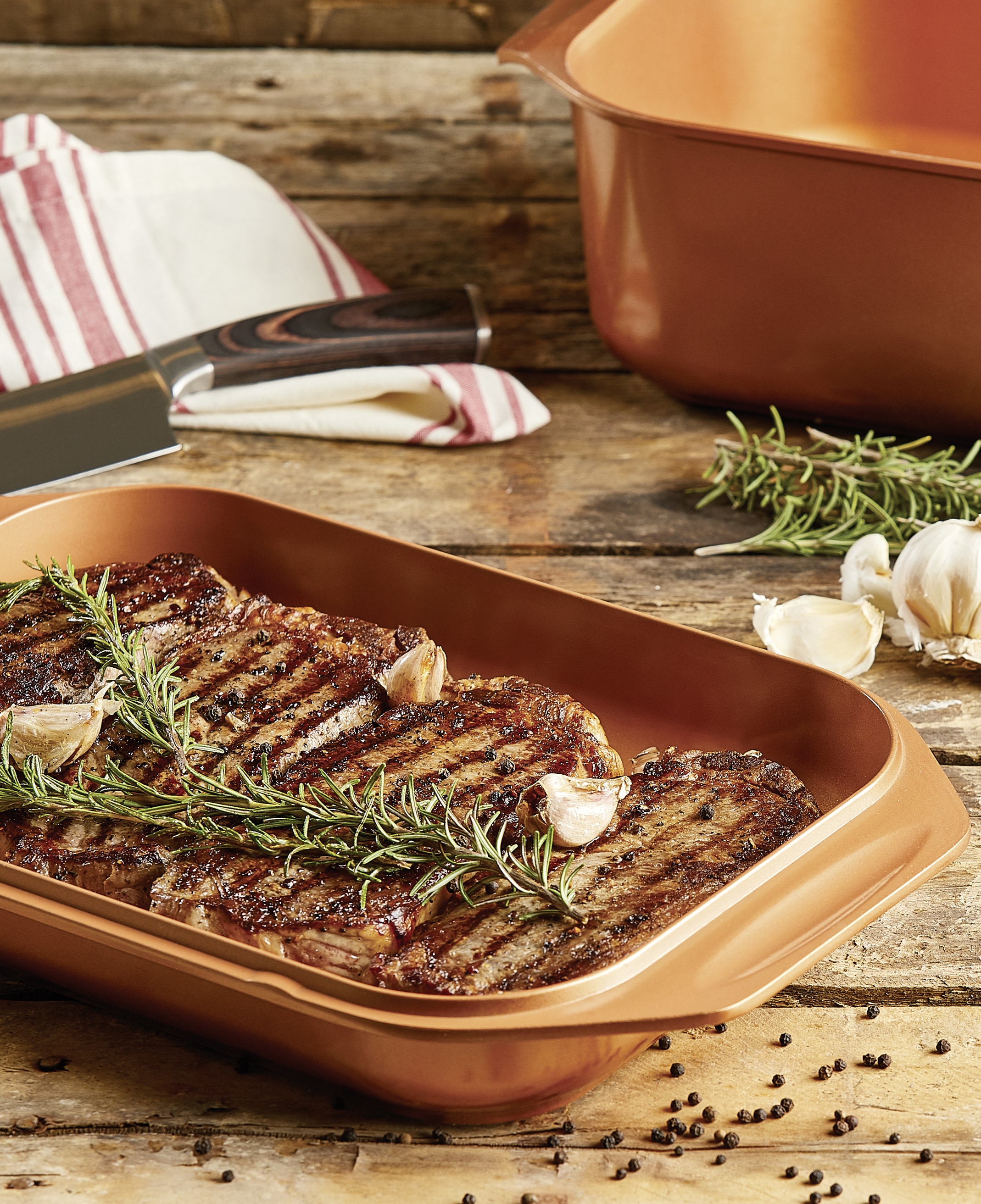 LIVINGTON Bräter »Cooperline Wonder Cooker Deluxe«, Aluminium, Induktion
