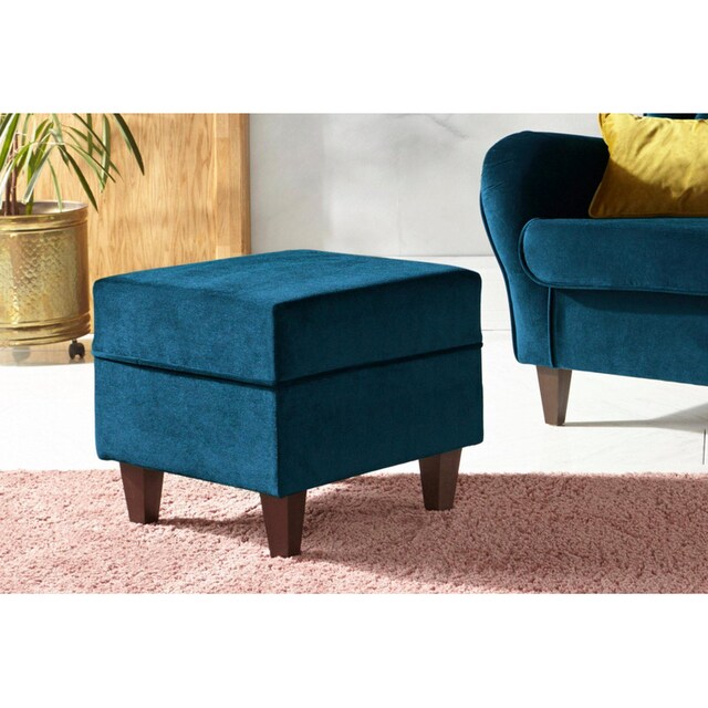 ❤ INOSIGN Sessel »Nico«, mit Bezug in Samtoptik, mit und ohne Hocker  bestellen im Jelmoli-Online Shop