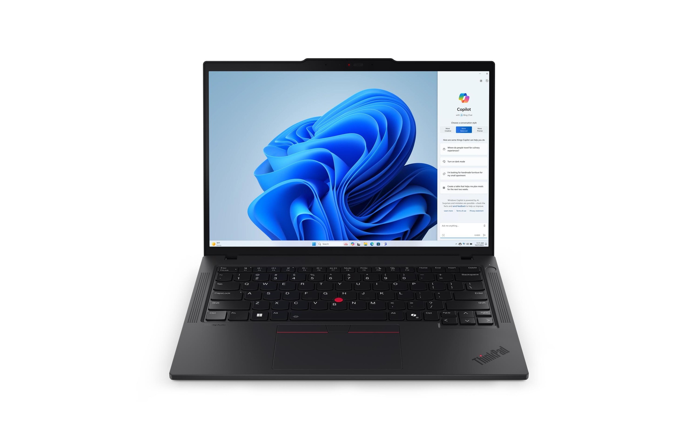 Lenovo Notebook »ThinkPad T14 Gen 5 (Intel)«, 35,42 cm, / 14 Zoll, Intel, Core Ultra 7, 512 GB SSD