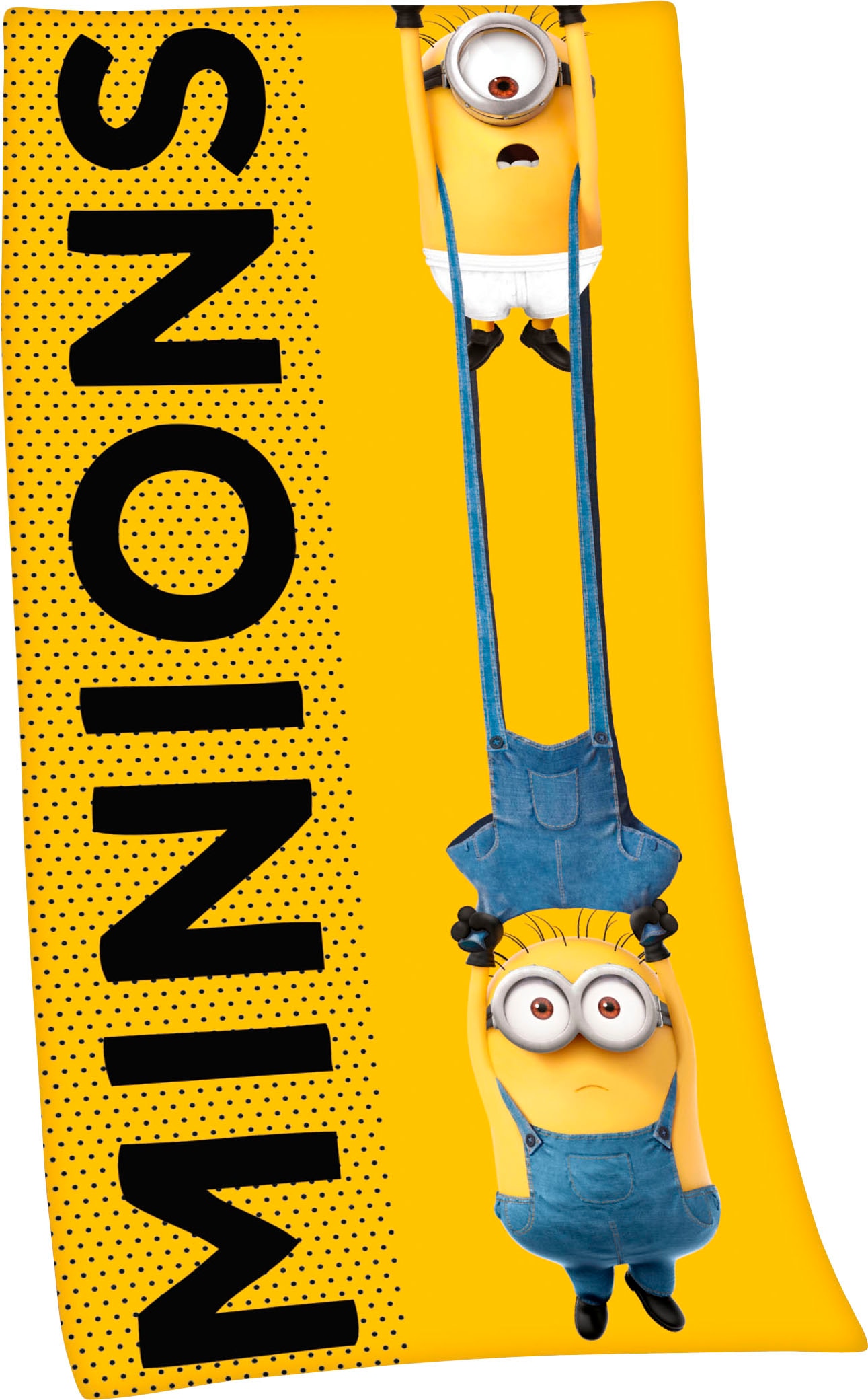 Minions Badetuch "Minions 2" hochfarbig bedruckt