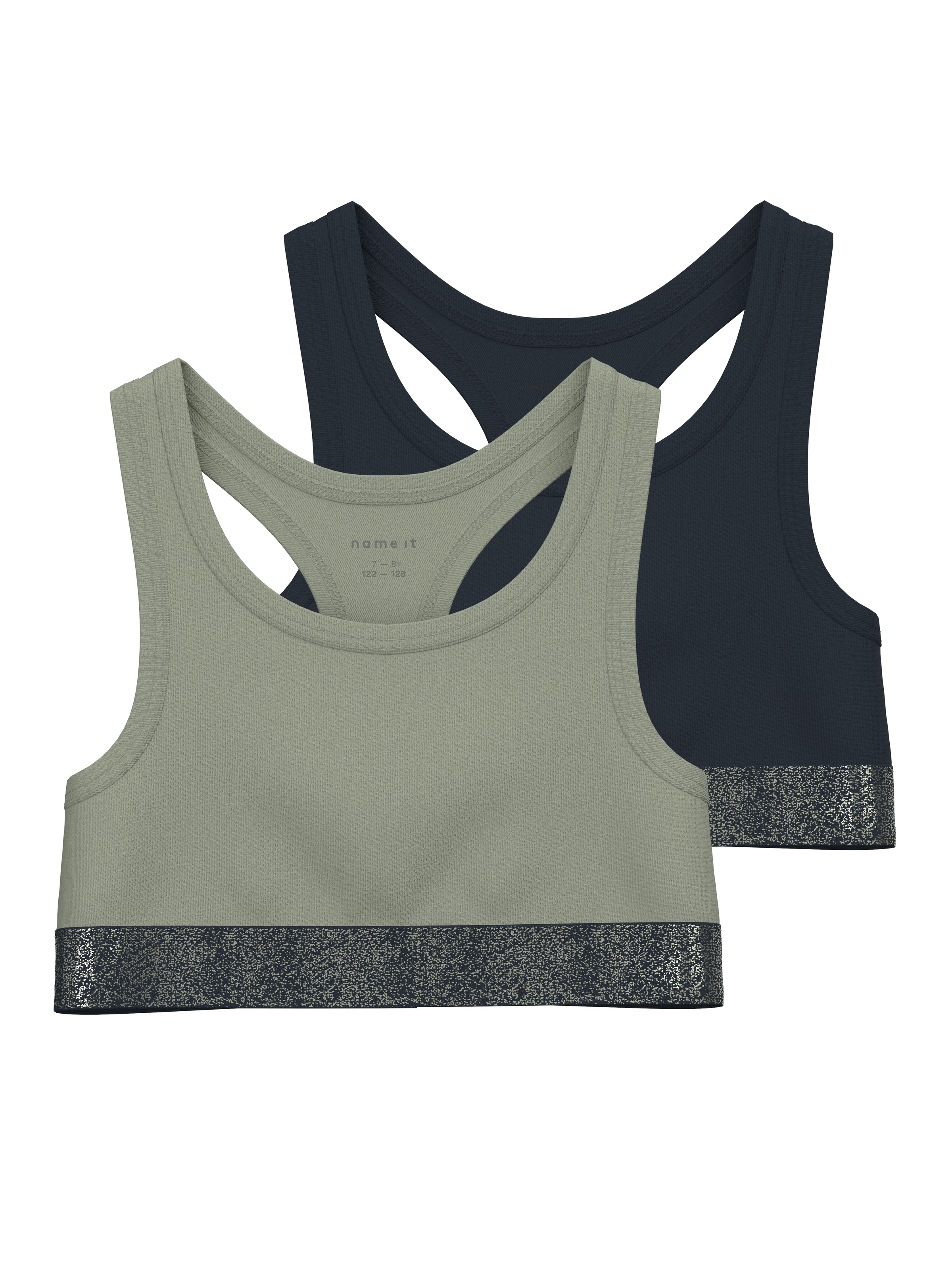 Name It Unterhemd »NKFSHORT TOP 2P NOOS« Packung, 2 Stk.