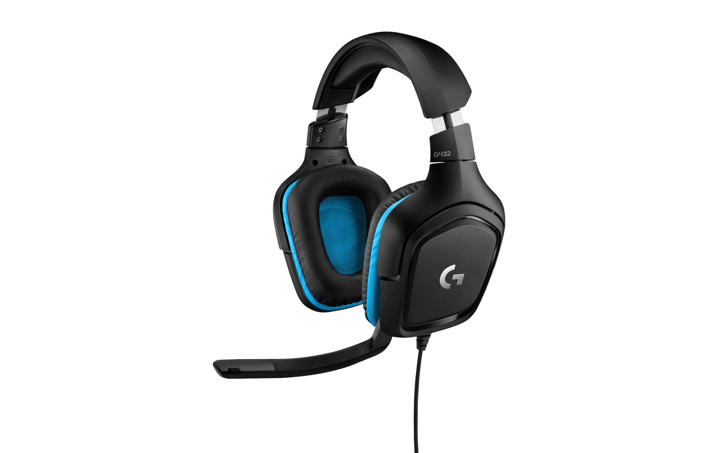 ➥ Logitech Gaming-Headset »G432 7.1 Surround Schwarz«, Noise-Cancelling  gleich kaufen | Jelmoli-Versand