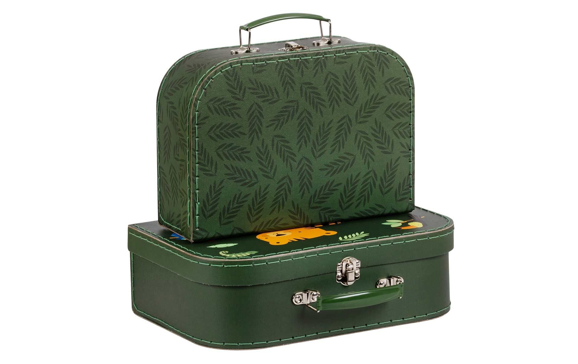A Little Lovely Company Kinderkoffer »Jungle Tiger«, (2 St.)