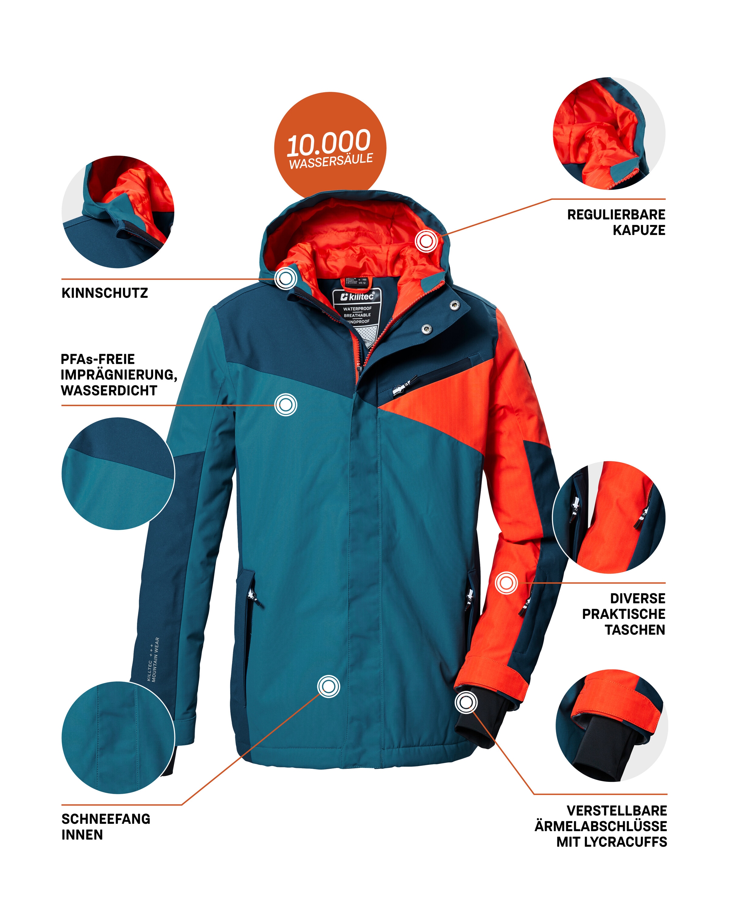 Killtec Skijacke »KSW 387 BYS SKI JCKT«