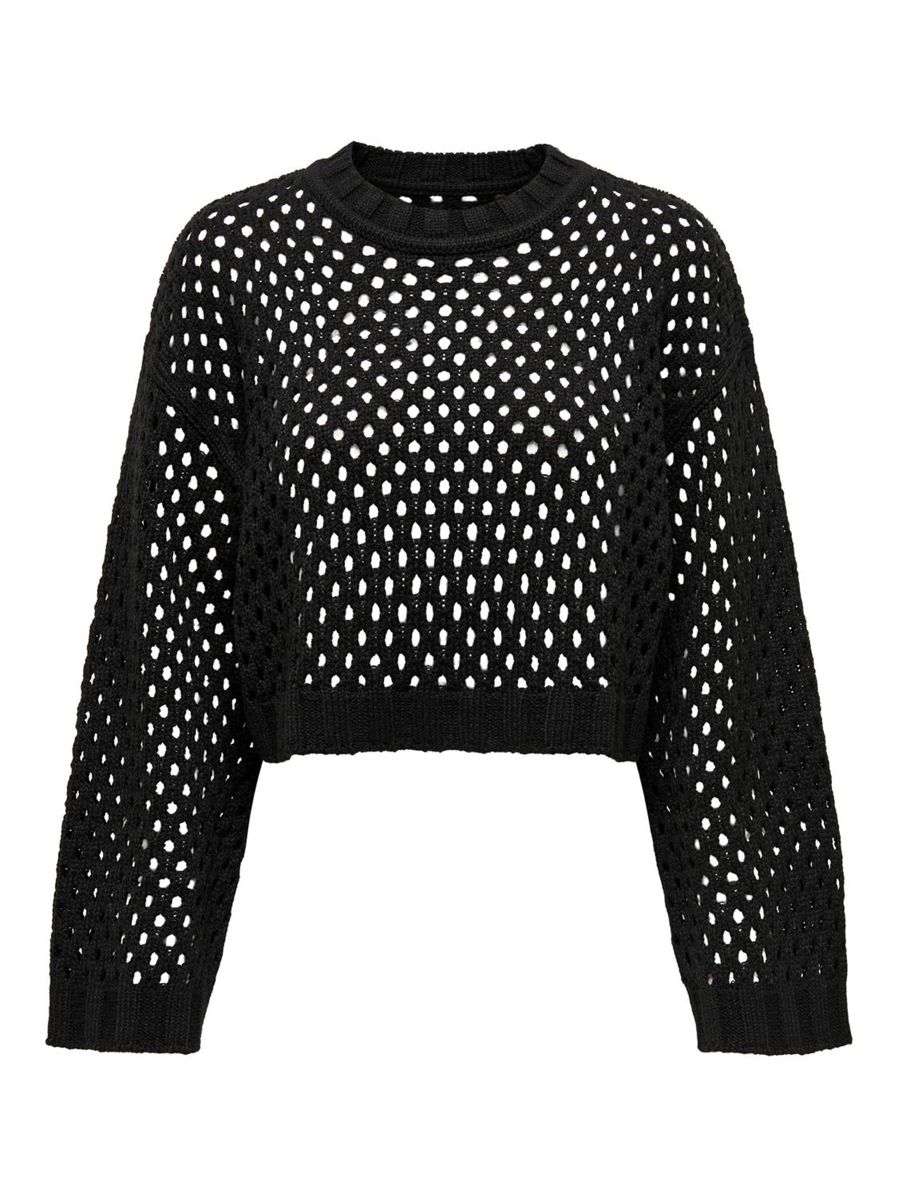 ONLY Strickpullover »ONLSMILLA SHORT PULLOVER L/S KNT NOOS«