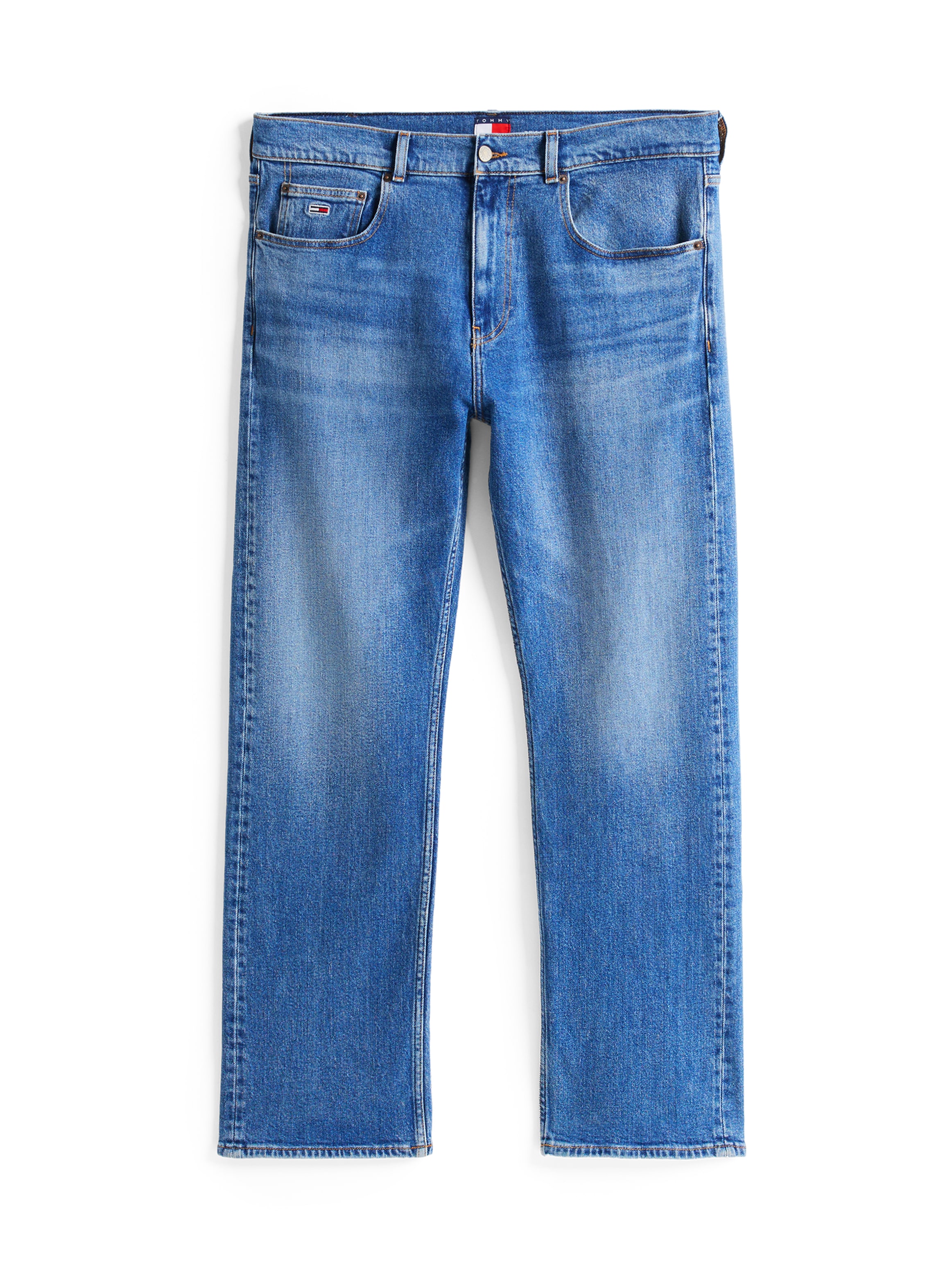 Tommy Jeans Regular-fit-Jeans »Otis Regular Straight«, Mit Gürtelschlaufen