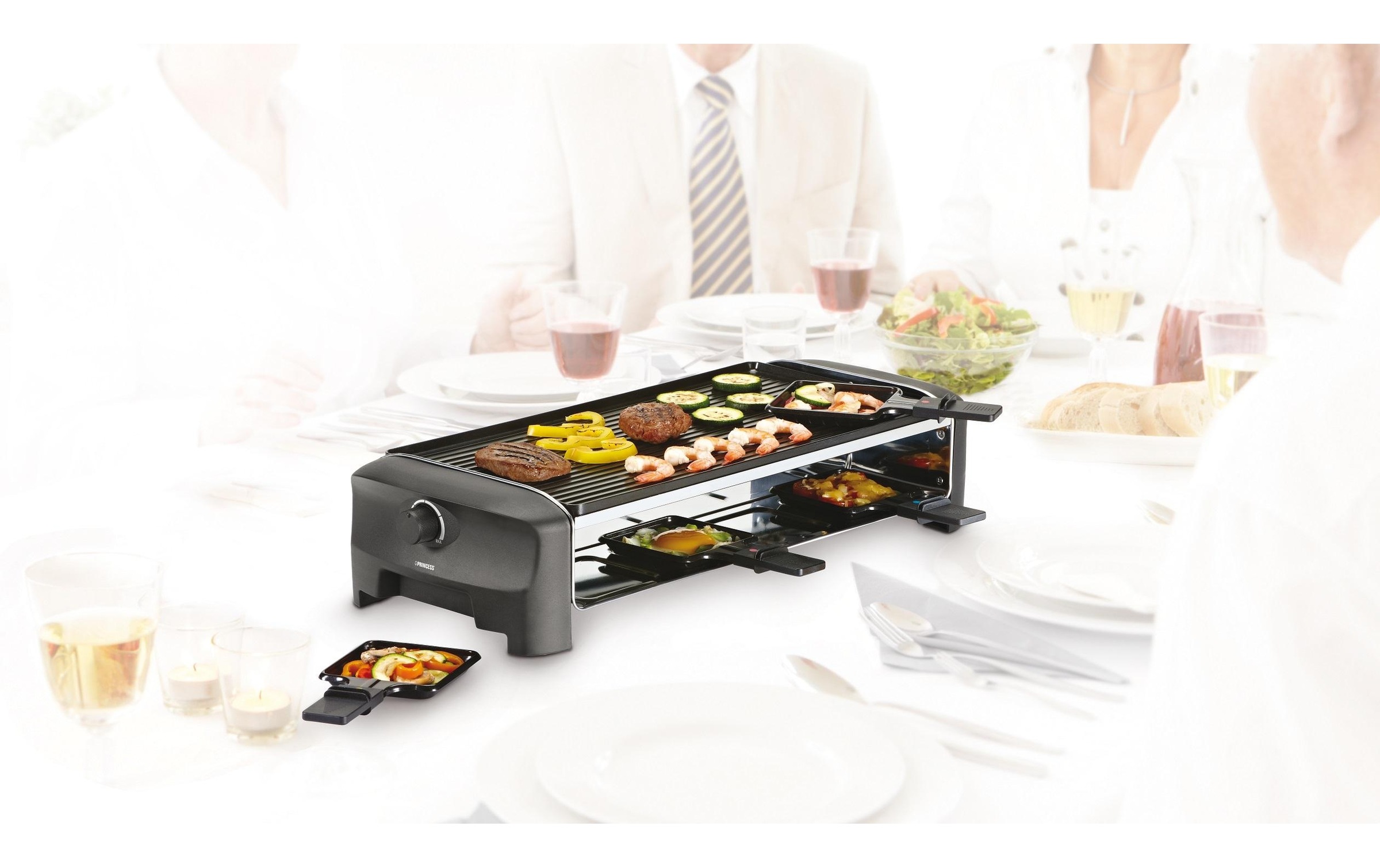 PRINCESS Raclette »8er Grill und Teppanyaki«, 1400 W