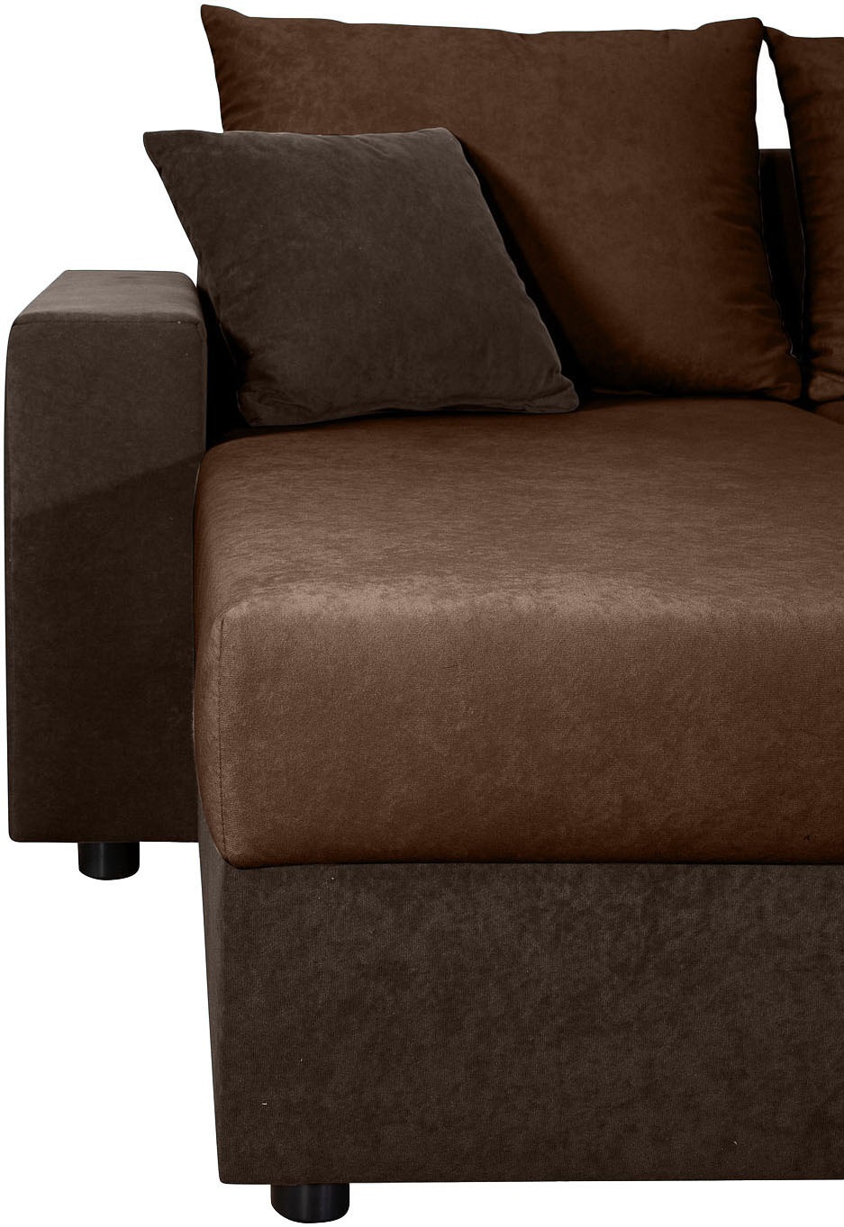 COLLECTION AB Wohnlandschaft »Pico U-Form«, Wohnlandschaft,2 X Ottomane,Polyätherschaum Polsterung