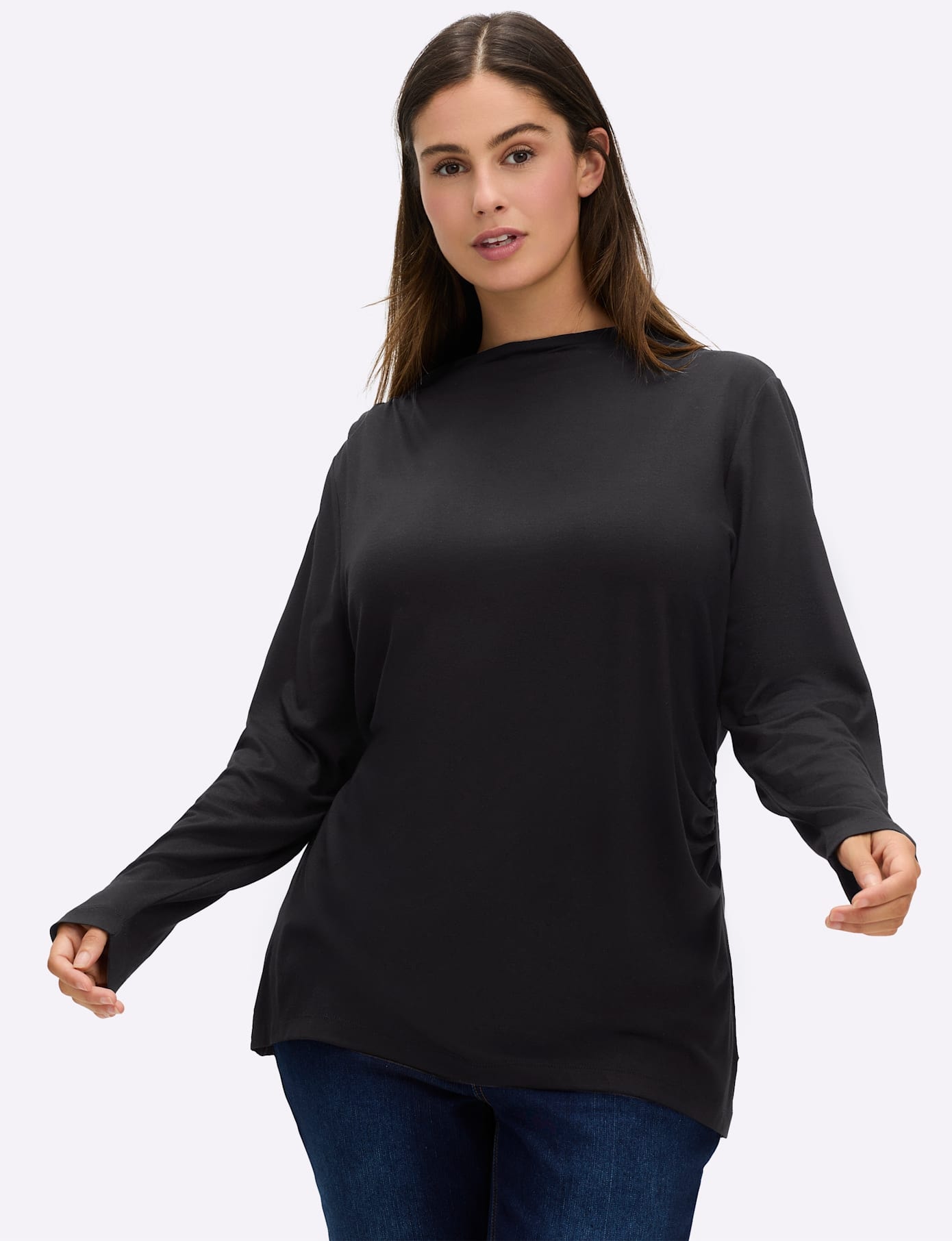 Sheego Langarmshirt »Langarm-Shirt« 1 Stk.