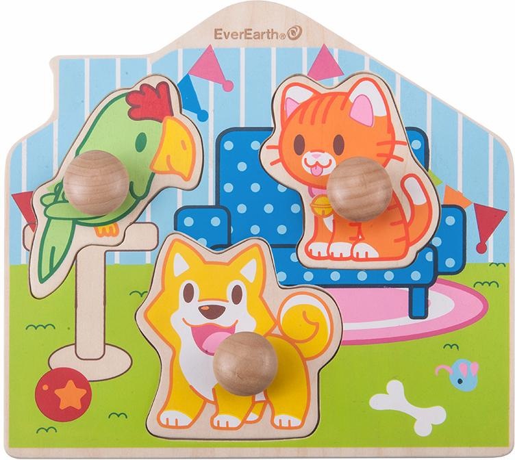 EverEarth® Puzzle »Puzzle - Haustiere«, FSC®- schützt Wald - weltweit kaufen