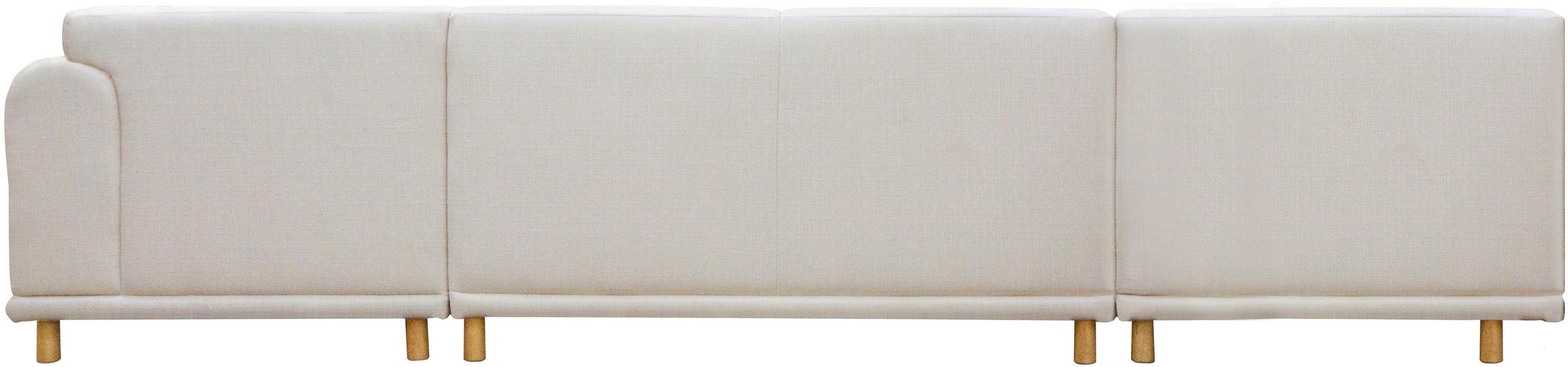 andas Wohnlandschaft »Maroon U-Form«, in skandinavischem Design, mit losen Kissen