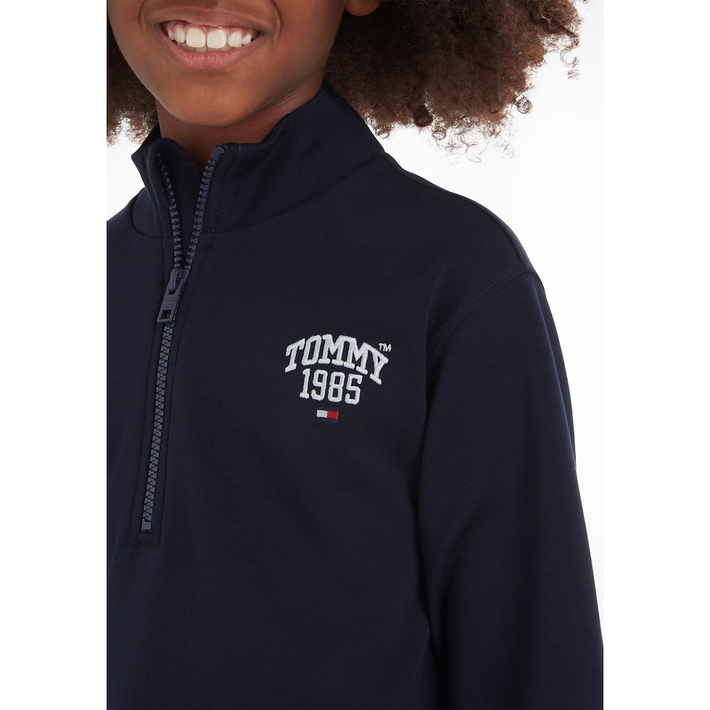 Tommy Hilfiger Sweatshirt »TOMMY VARSITY HALF ZIP«