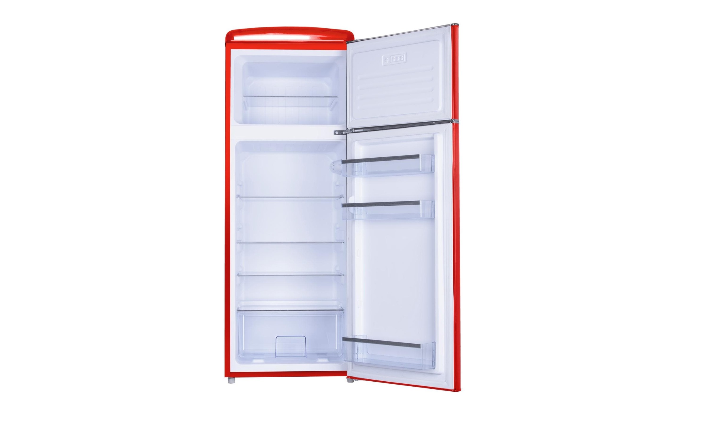 Kühlschrank »KS3666 Rot, Rechts«, KS3666 Rot, Rechts, 144 cm hoch, 55 cm breit