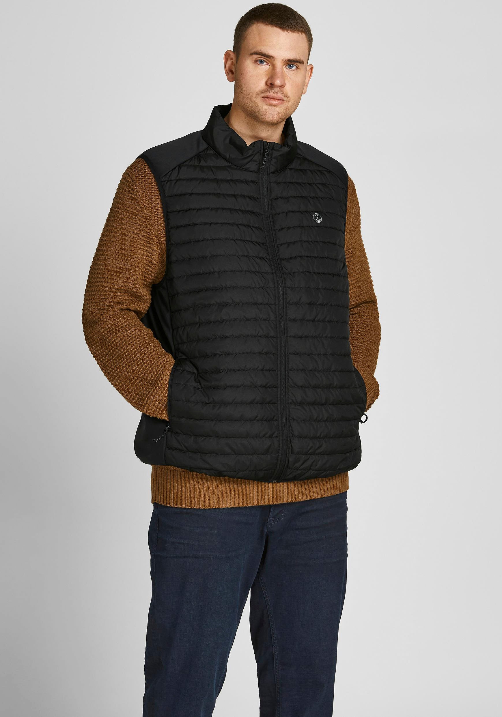 Jack & Jones PlusSize Steppweste »MULTI BODYWARMER«