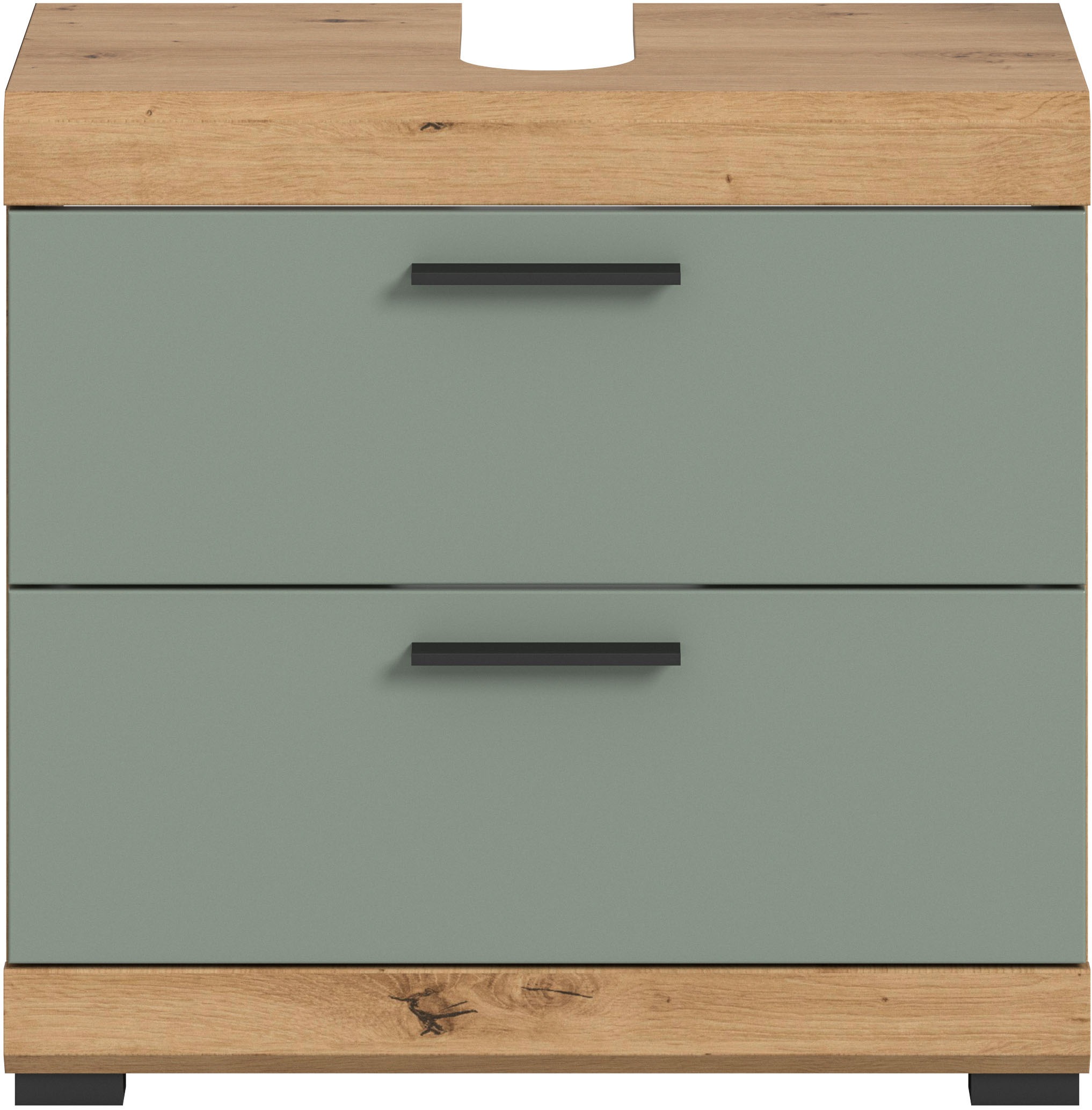 INOSIGN Waschbeckenunterschrank »Siena, Breite 60cm, 2 Tür, 2 Fächer, mit Siphonausschnitt, MDF-Front«, (1 St.), in verschiedenen Farben erhältlich, Badmöbel, Badschrank, Kommode, Bad