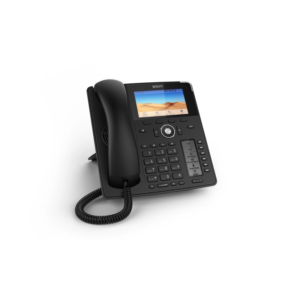 Snom Festnetztelefon »D785N Schwarz«