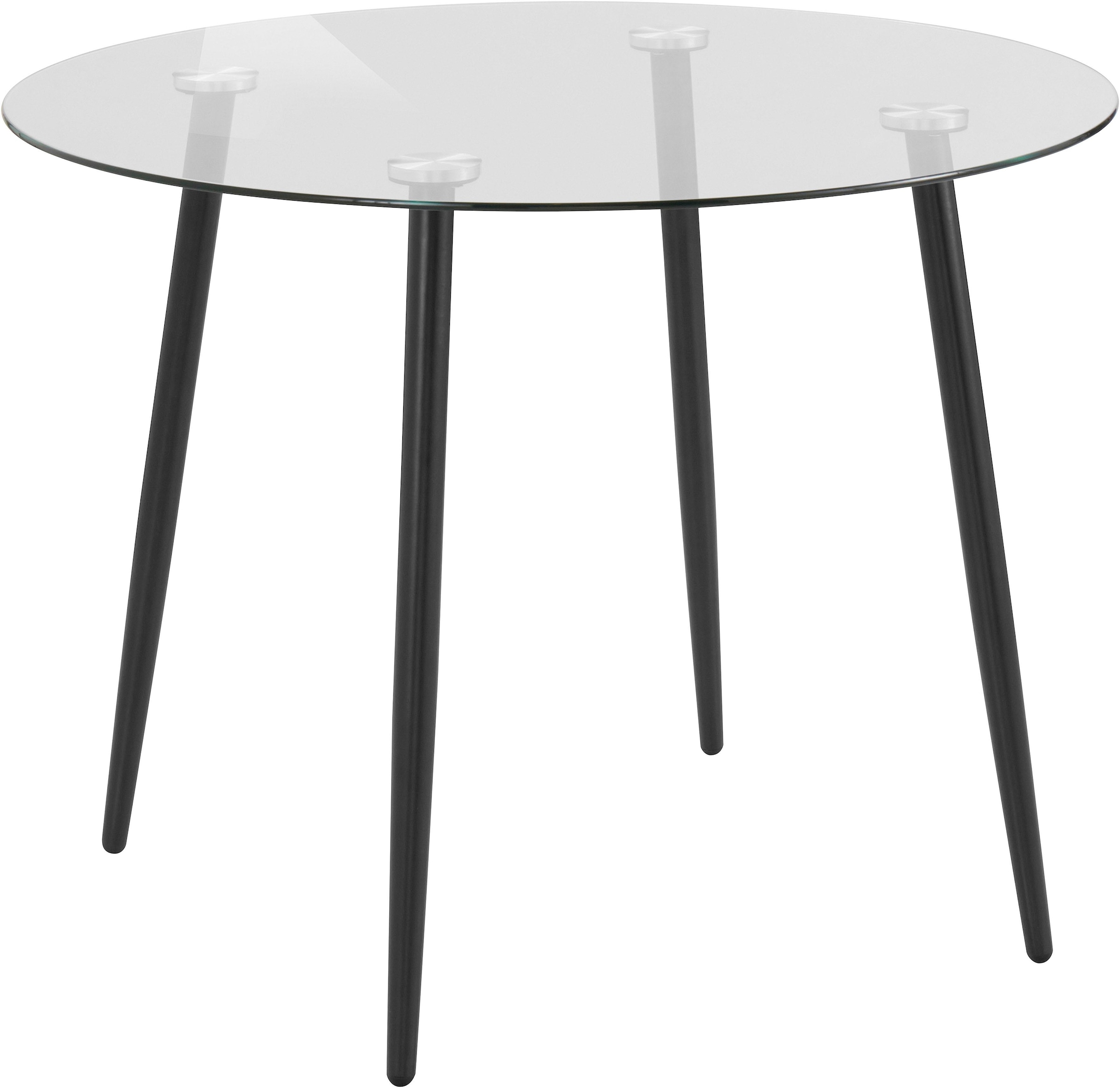 100 »Miller«, Ø cm INOSIGN einem online mit von Esstisch Glastisch runder | Jelmoli-Versand bestellen