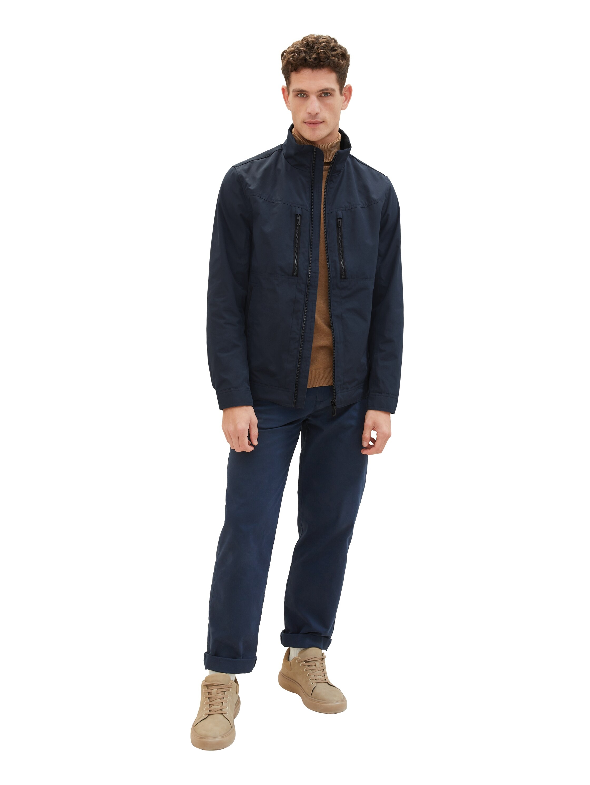 TOM TAILOR Blouson, ohne Kapuze, in Softshell-Qualität