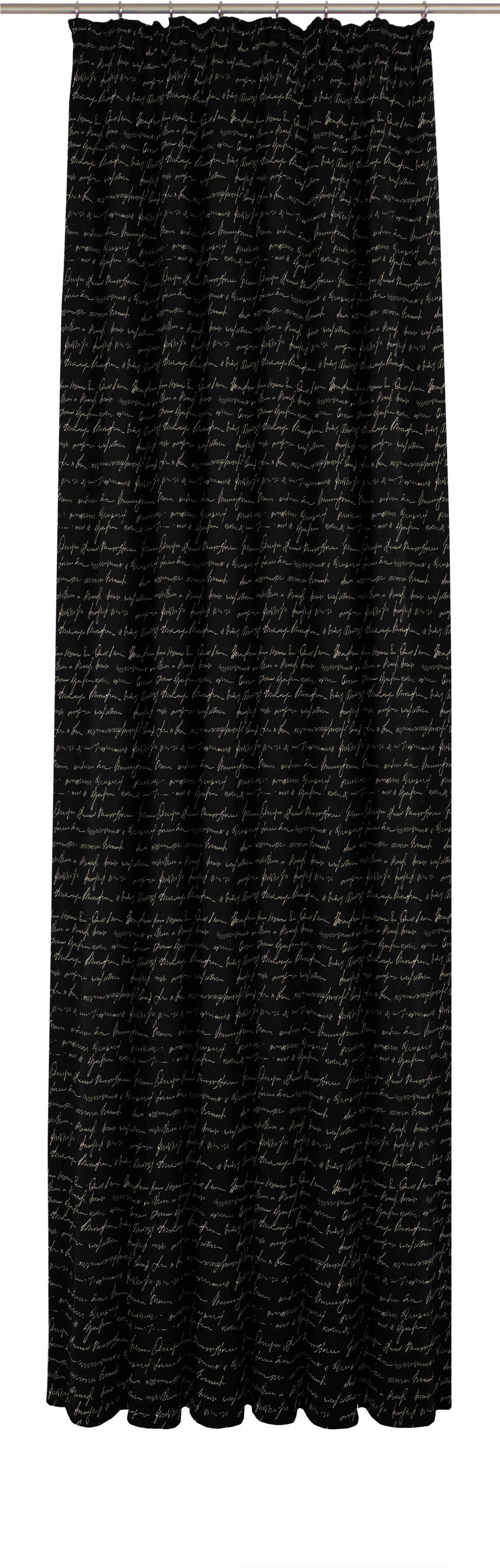»Scribble«, ❤ Bio-Baumwolle Vorhang Adam im St.), (1 bestellen aus nachhaltig Shop Jelmoli-Online