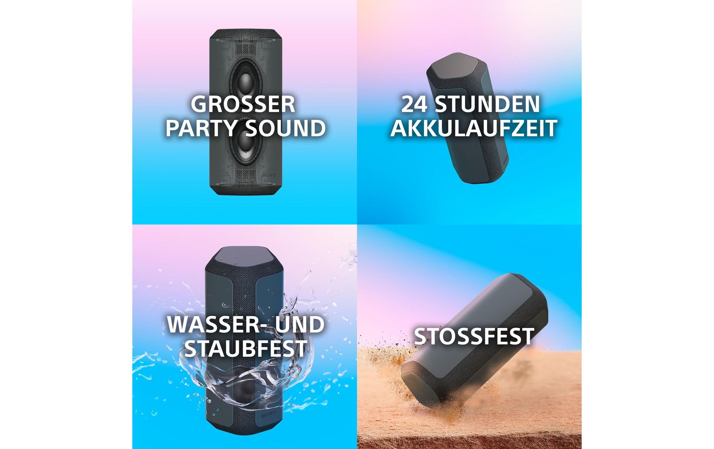 Sony Bluetooth-Speaker »Kabelloser Lautsprecher«