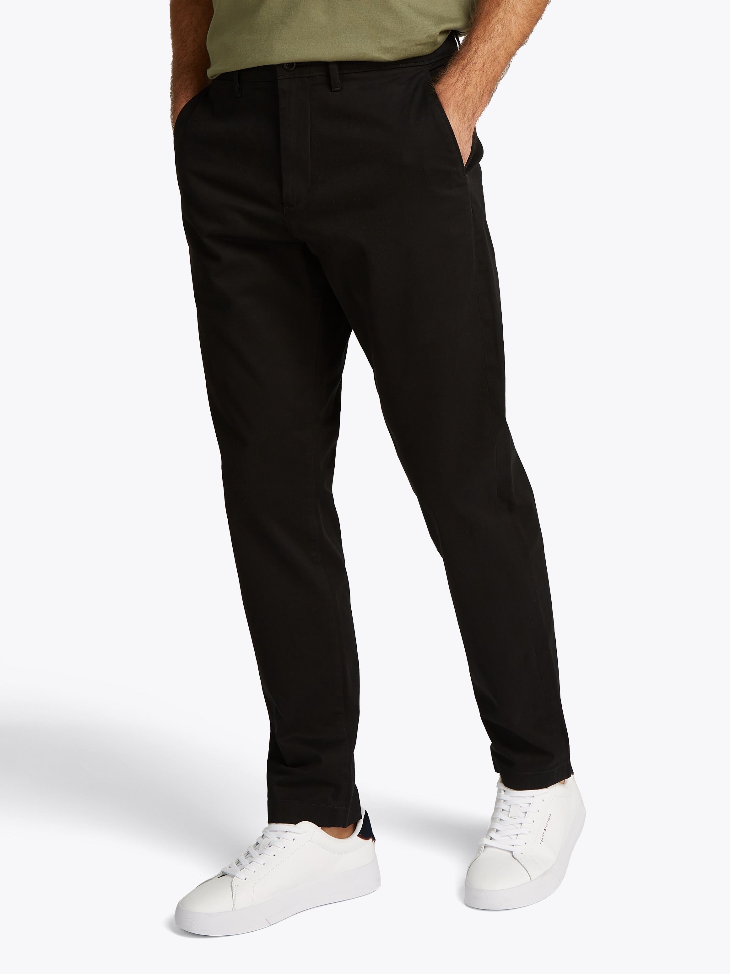 Tommy Hilfiger Chinohose »HARLEM CHINO SATIN«