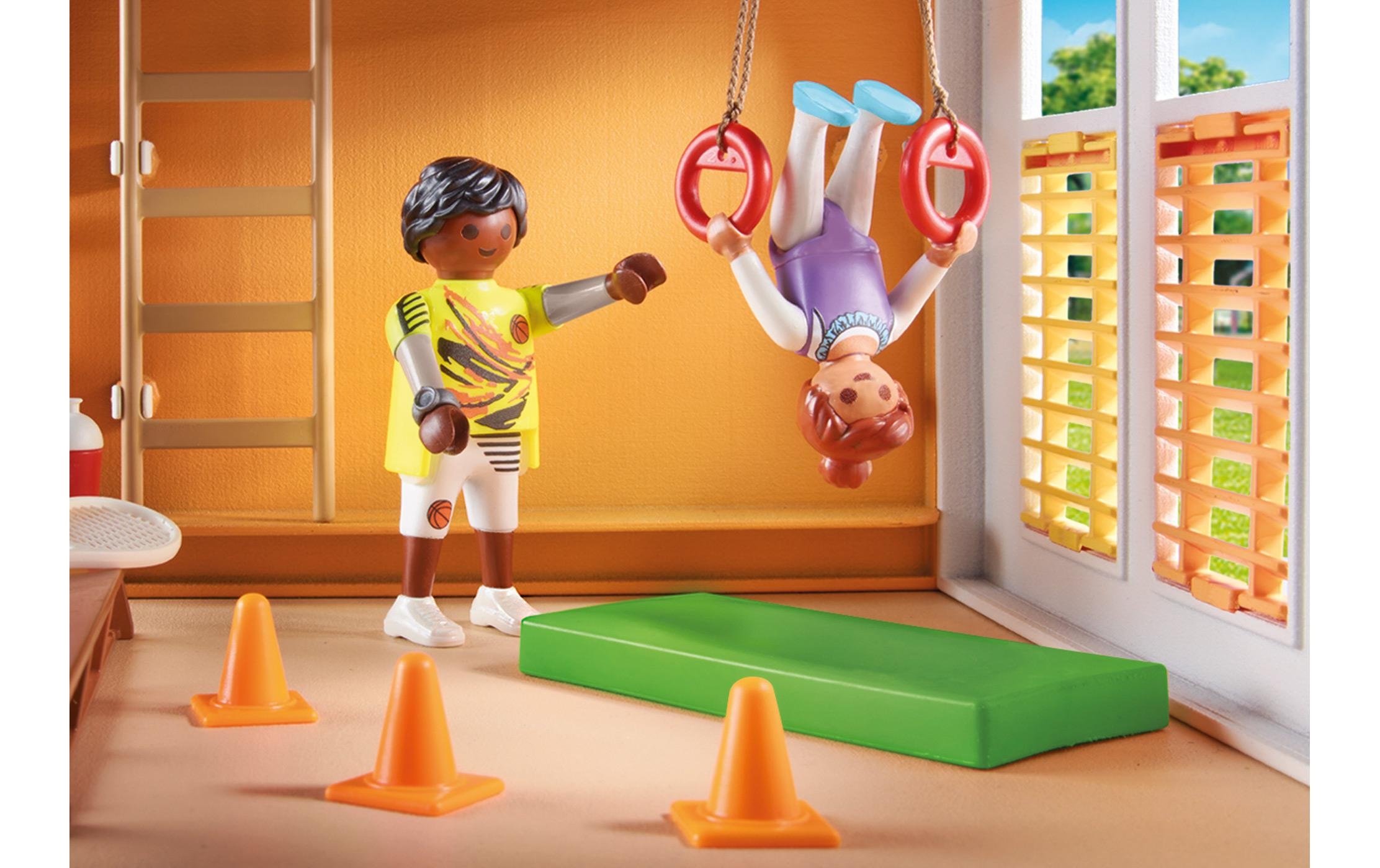 Playmobil® Spielbausteine »City Life Anbau Turnhalle 71328«, (72 St.)