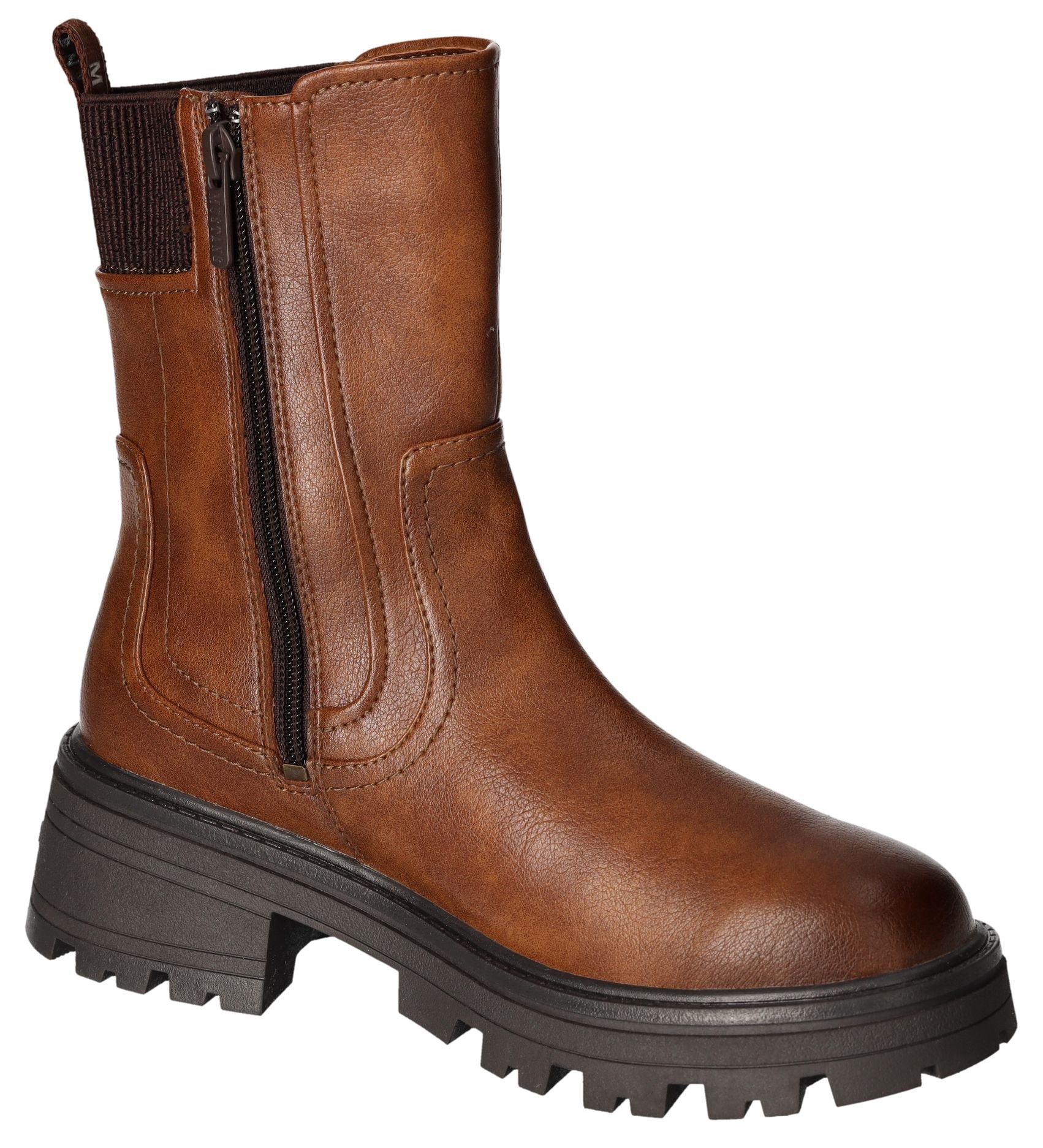 Mustang Shoes Chelseaboots, Schlupfstiefel, Herbstschuh mit komfortablem Stretcheinsatz