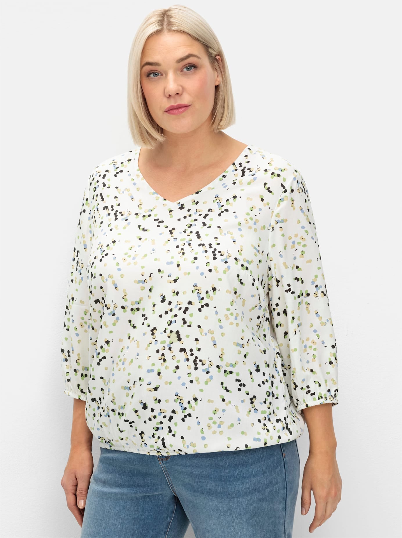 Sheego Druckbluse