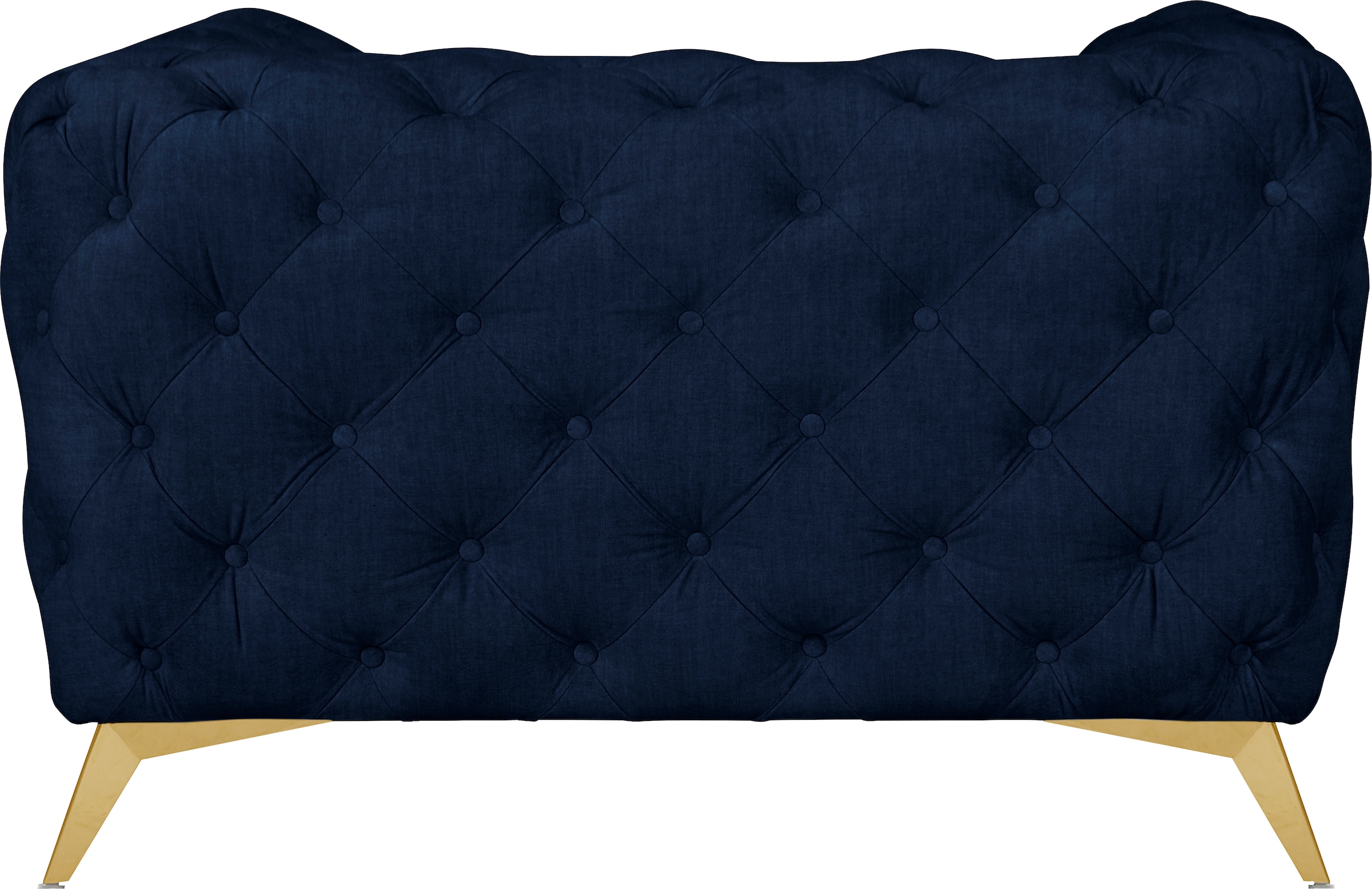 Leonique Chesterfield-Sessel »Glynis Sessel«, aufwändige Knopfheftung, moderne Chesterfield Optik, Fussfarbe wählbar