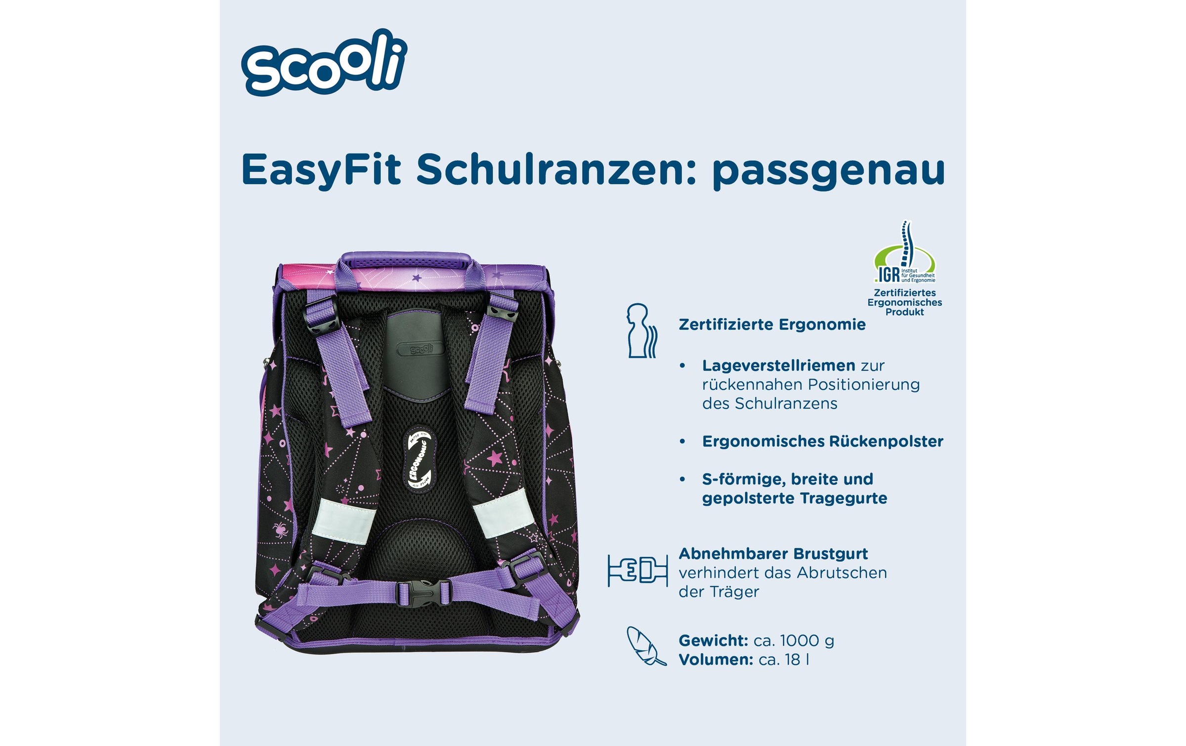 Scooli Schulranzen »5-teilig Monster High, 18 l«
