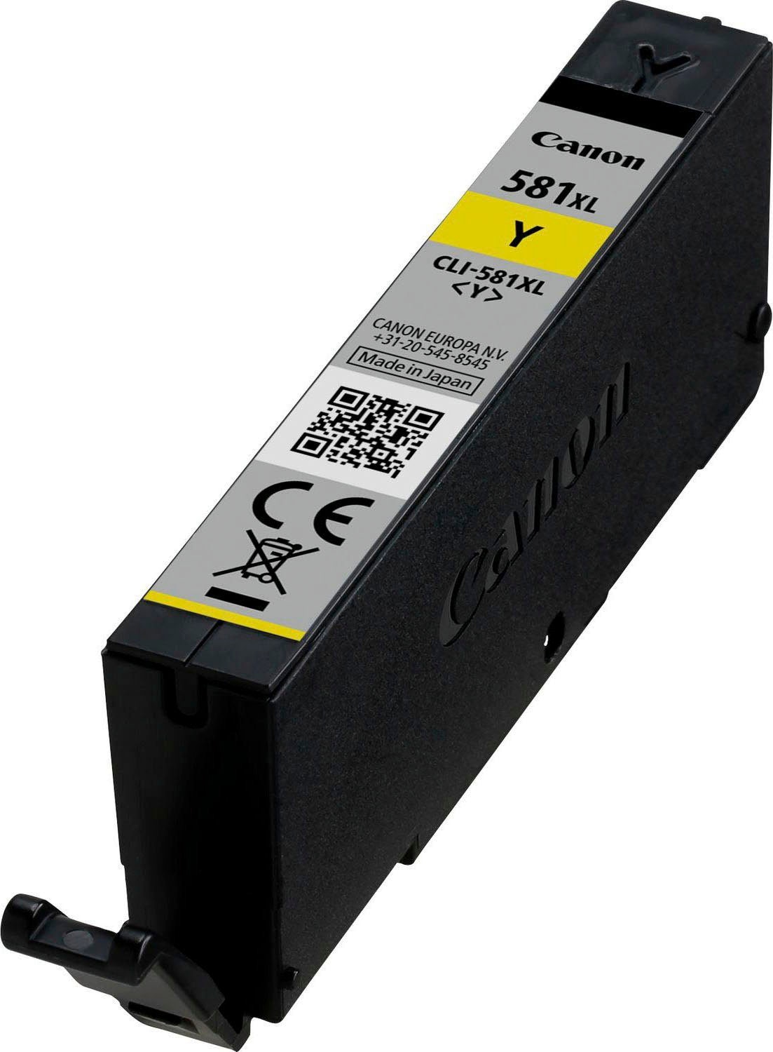 Canon Tintenpatrone »CLI-581XL« original Druckerpatrone 581 gelb XL
