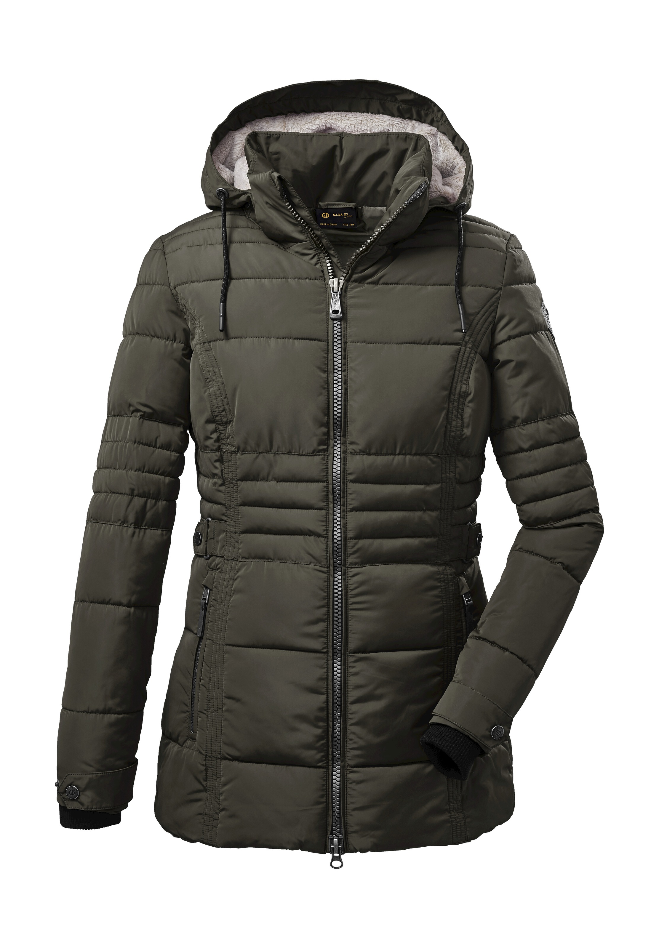 G.I.G.A. DX by killtec Steppjacke »GW 12 WMN QLTD JCKT« Outdoorjacke, wasserabweisend, Kapuze abnehmbar, 2-Wege-Reissverschluss
