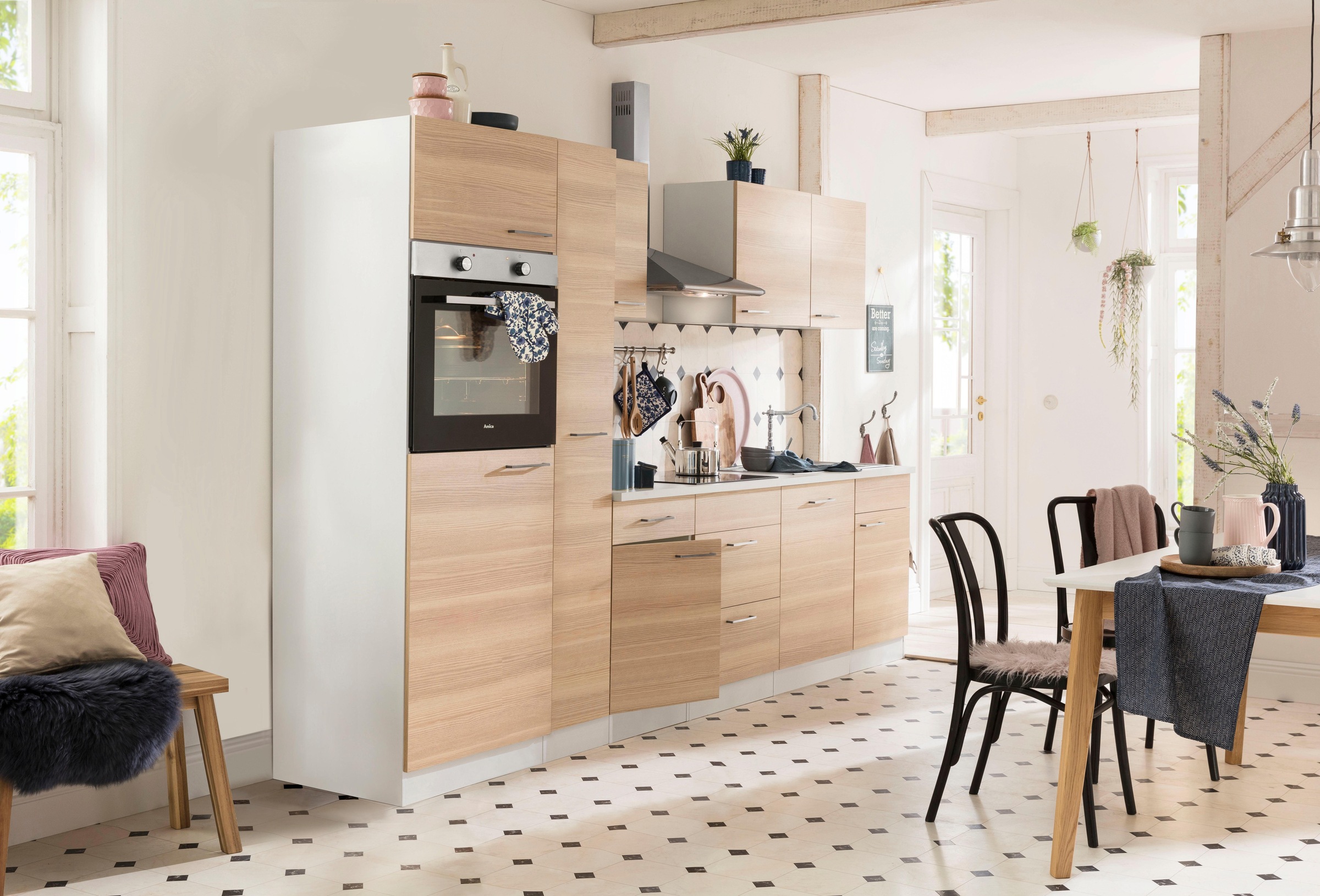 [Super günstiger Sonderpreis!] ❤ wiho Küchen Küchenzeile cm Shop entdecken E-Geräte, ohne 310 Jelmoli-Online im Breite »Zell«