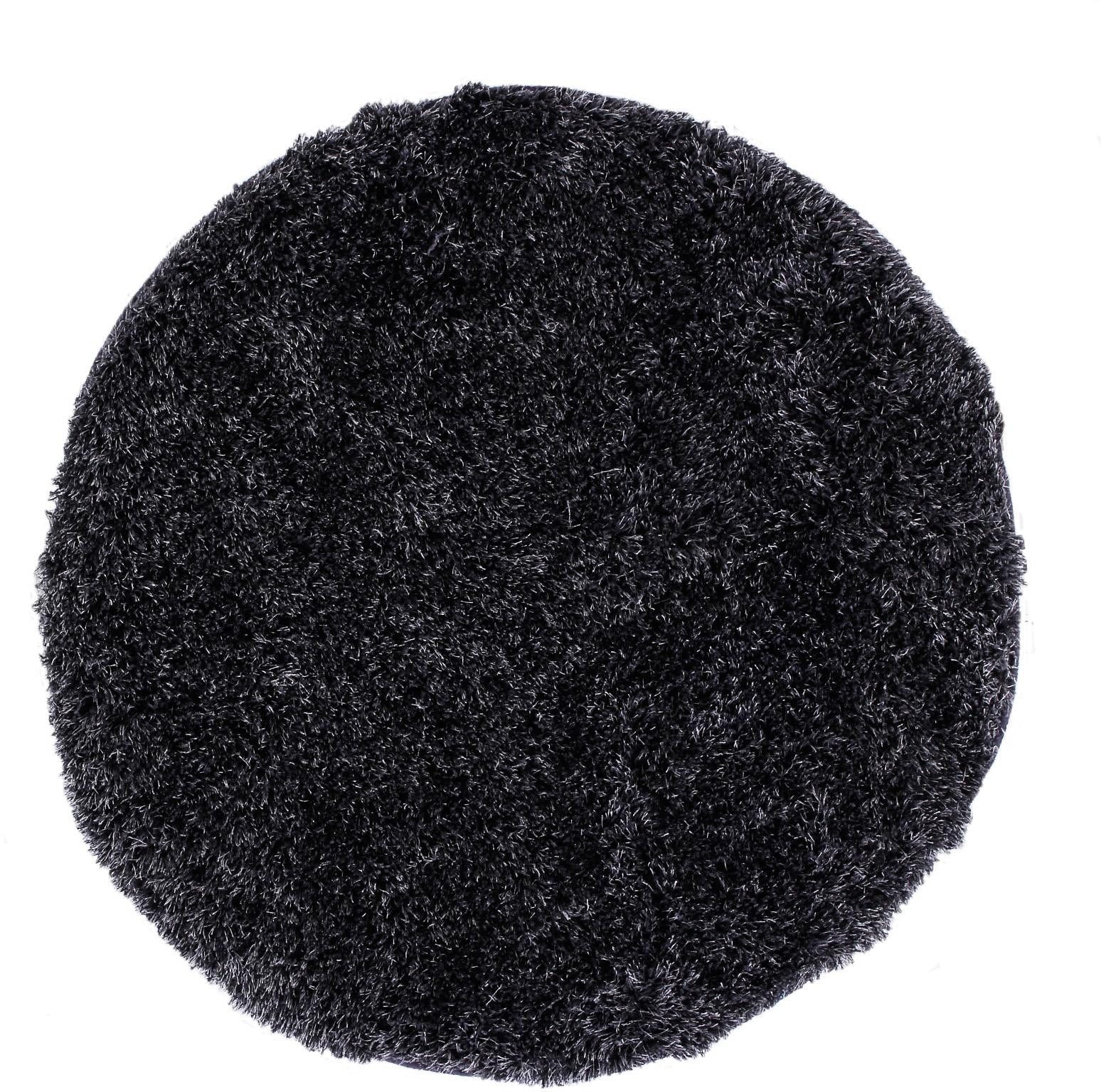 Barbara Becker Hochflor-Teppich »Emotion«, rund, 40 mm Höhe, handgetuftet, Wohnzimmer