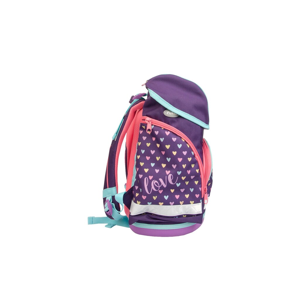 Funki Schulrucksack »Joy-Bag Hearts 4-teilig«