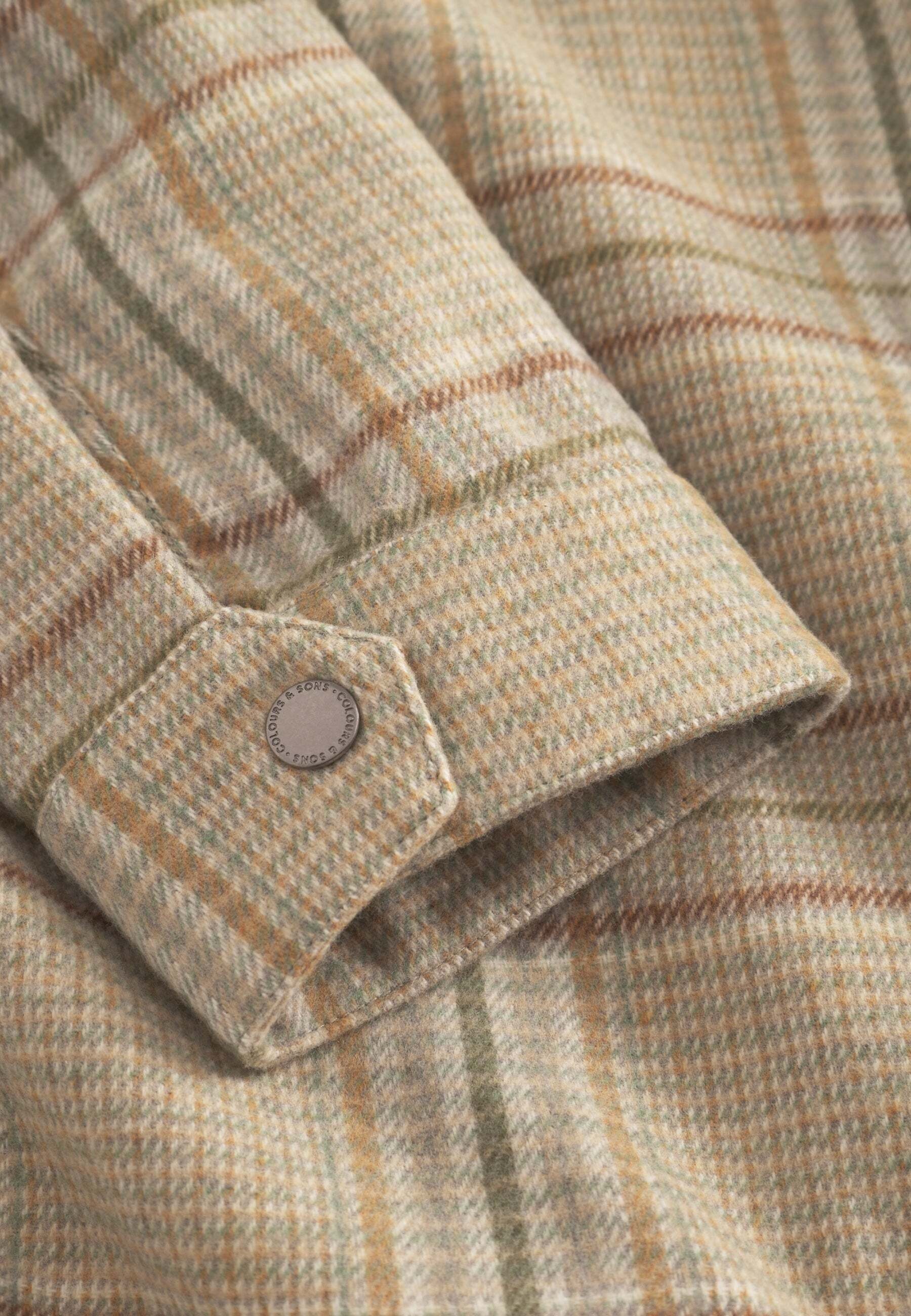 colours & sons Hemdjacke »colours & sons Hemdjacke Overshirt Checked«