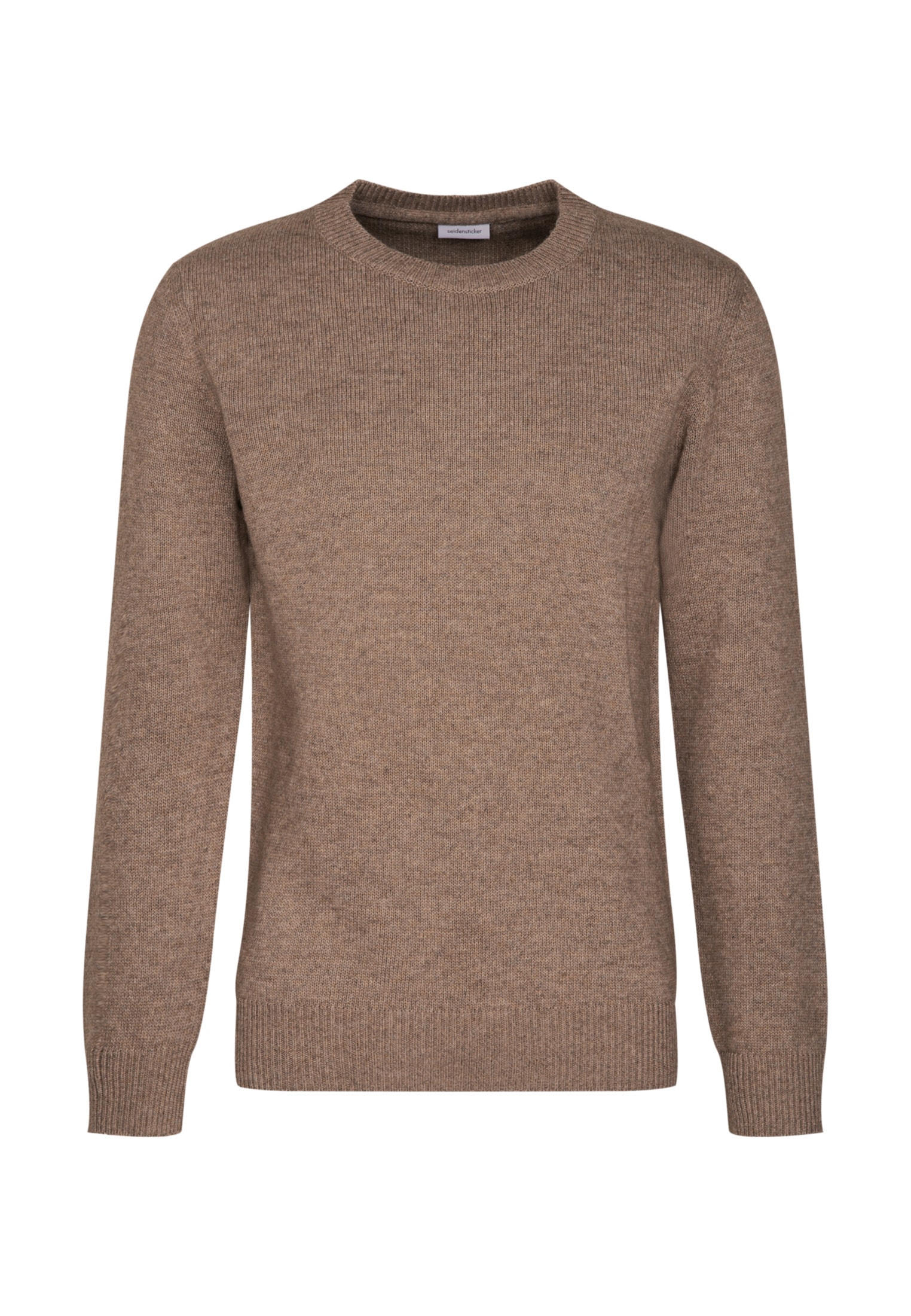 seidensticker Strickpullover »Regular«, Langarm Rundhals Uni