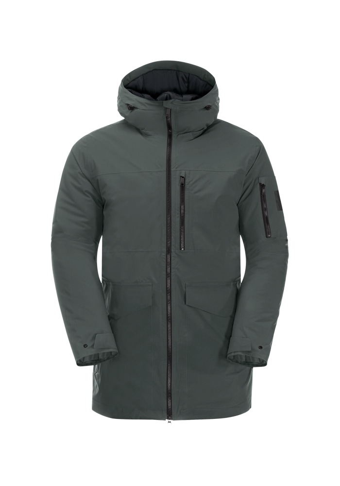 Jack Wolfskin Funktionsparka »KOENIGSBAU PARKA M«, mit Kapuze