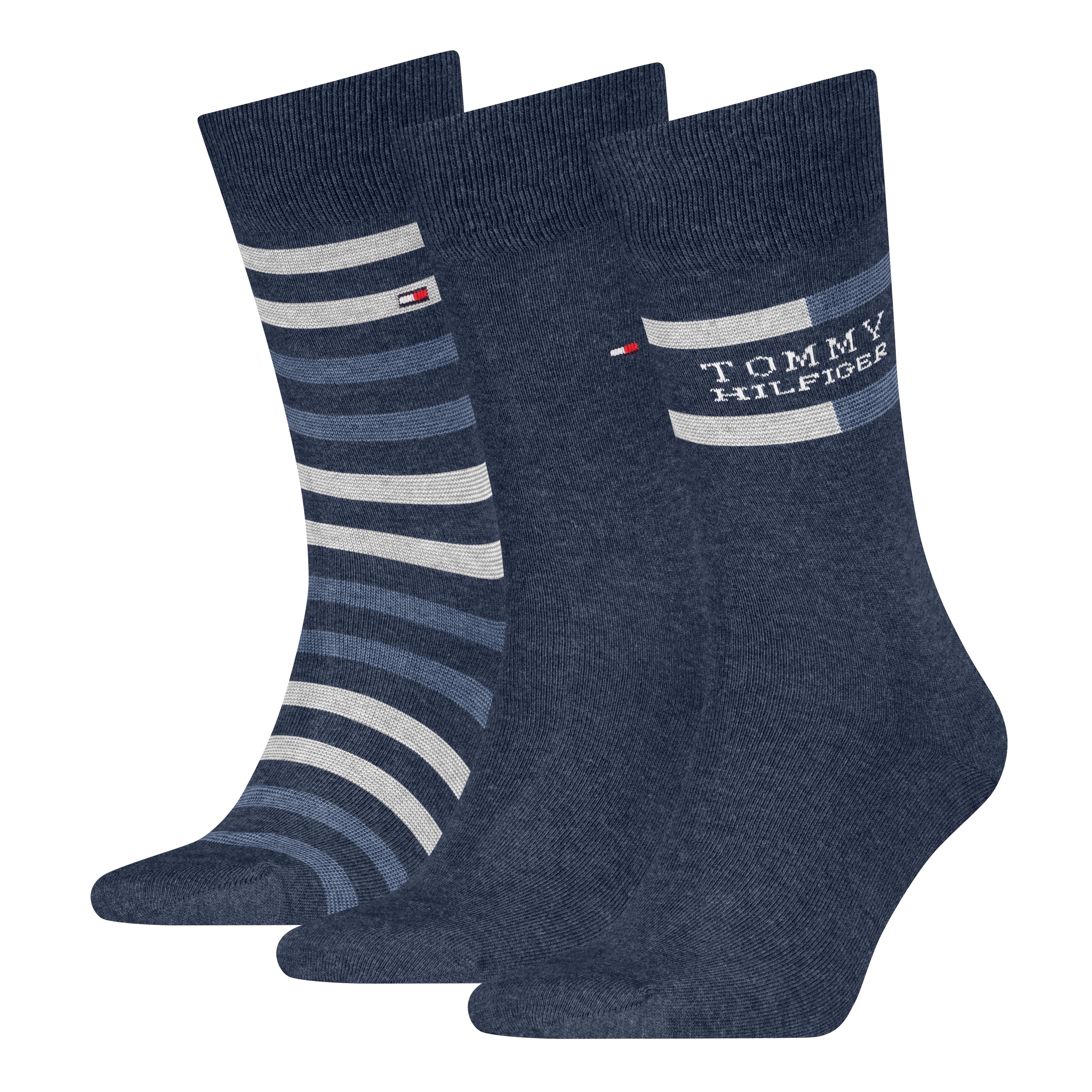 Tommy Hilfiger Socken »TH MEN SOCK 3P GIFTBOX TOMMY STRIPE« 3 Paar