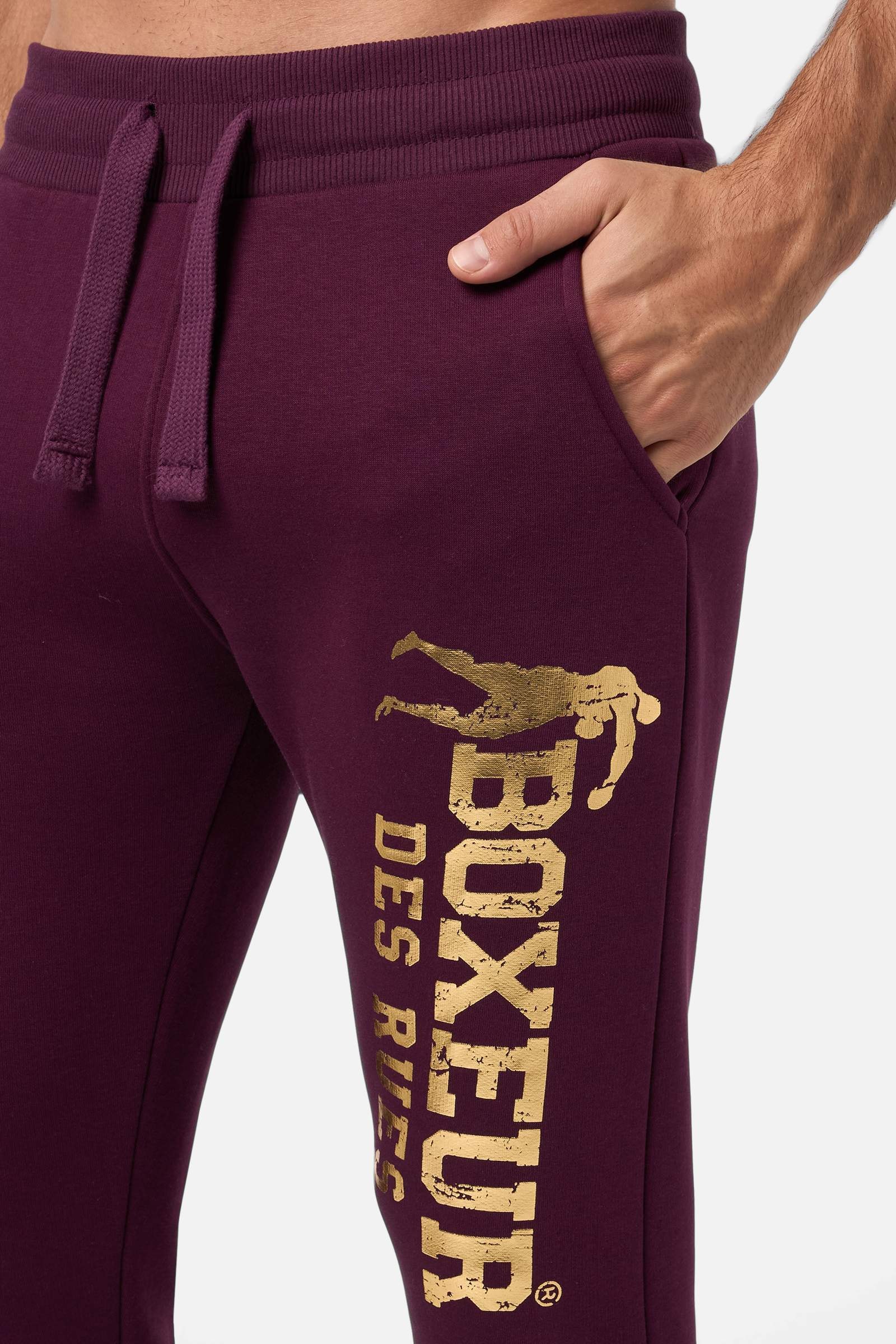 BOXEUR DES RUES Jogginghose »BOXEUR DES RUES Jogginghose Slim Fit Sweatpant With Logo«