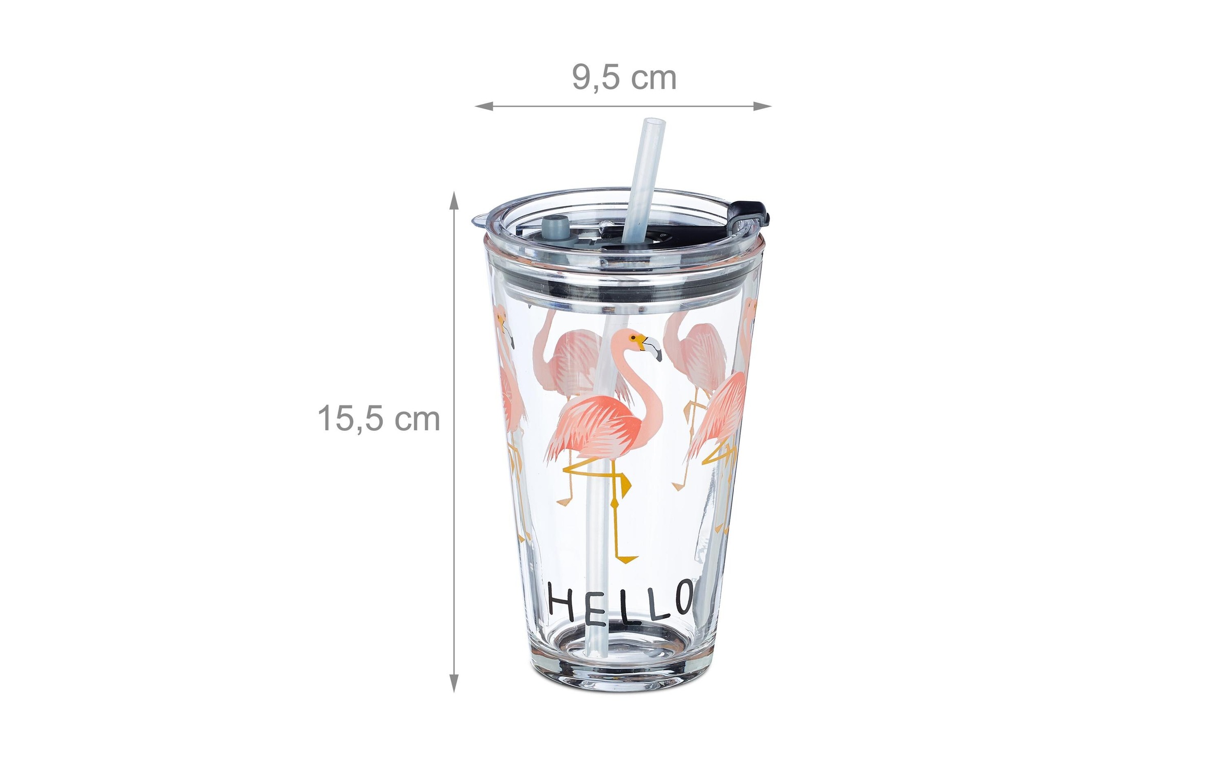 relaxdays Glas »450 ml«