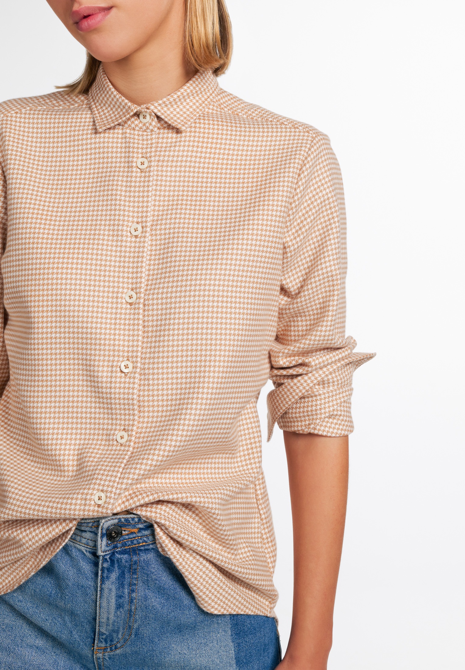 Eterna Hemdbluse »REGULAR FIT«, EASY IRON (bügelleicht)